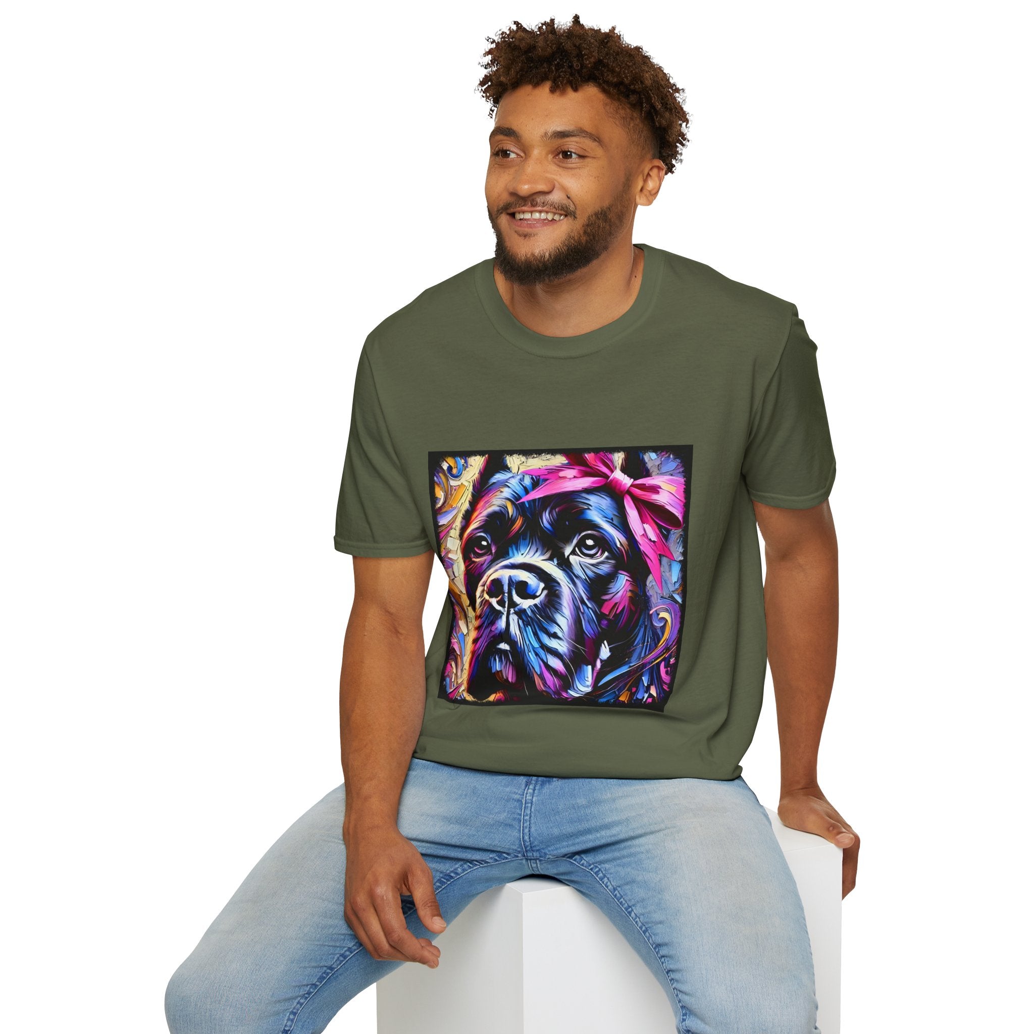 Cane Corso Colorful  Classic | Unisex Dog T-Shirt
