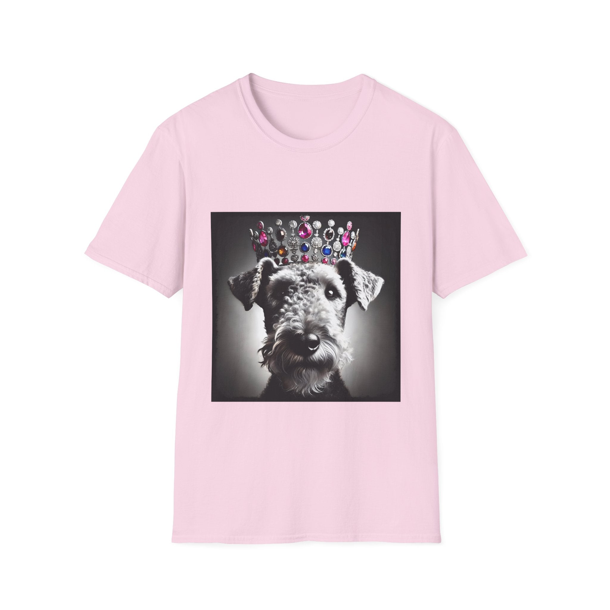Airedale Terrier Iconic Princess | Unisex Dog T-Shirt