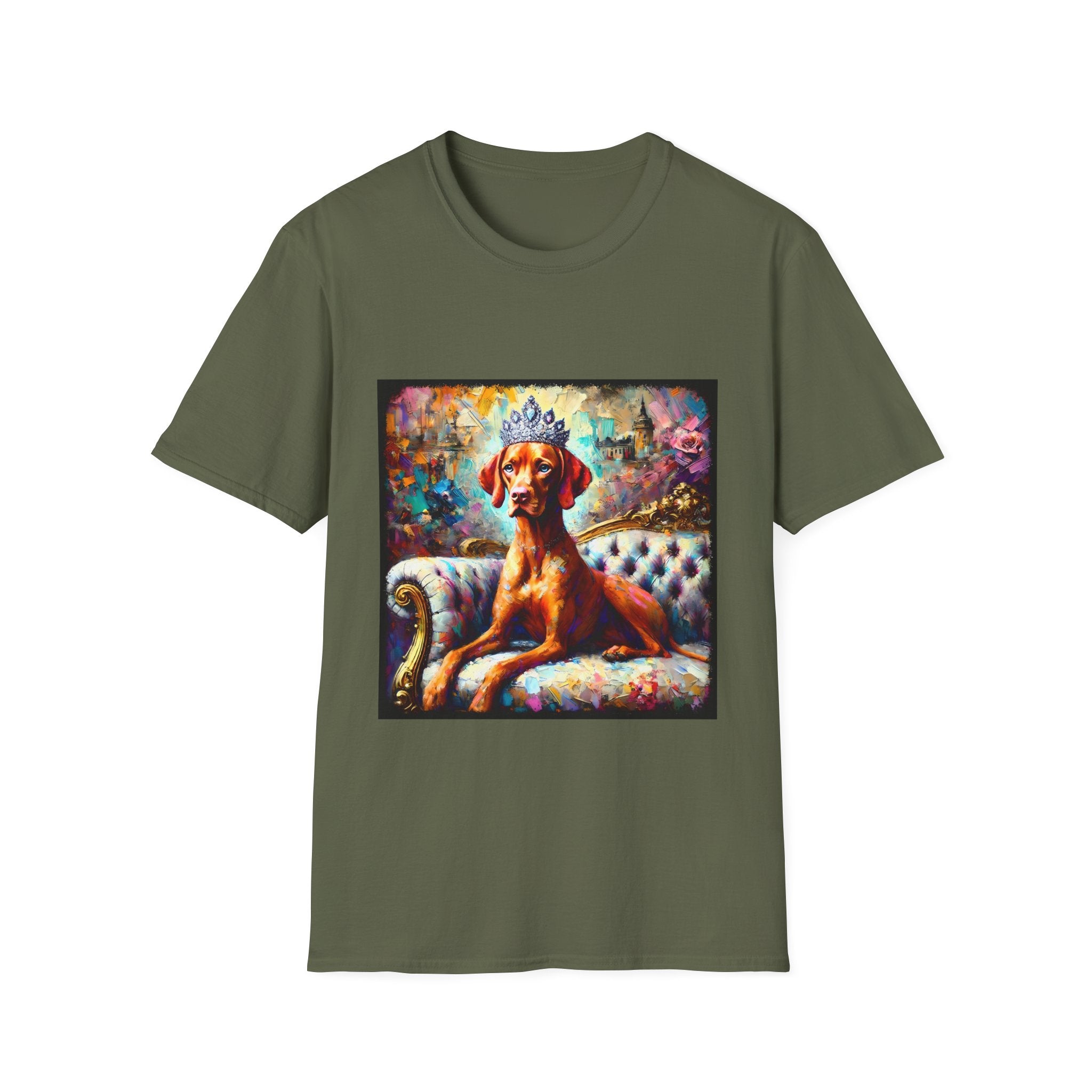 Vizsla Diamond Princess Classic | Unisex Dog T-Shirt