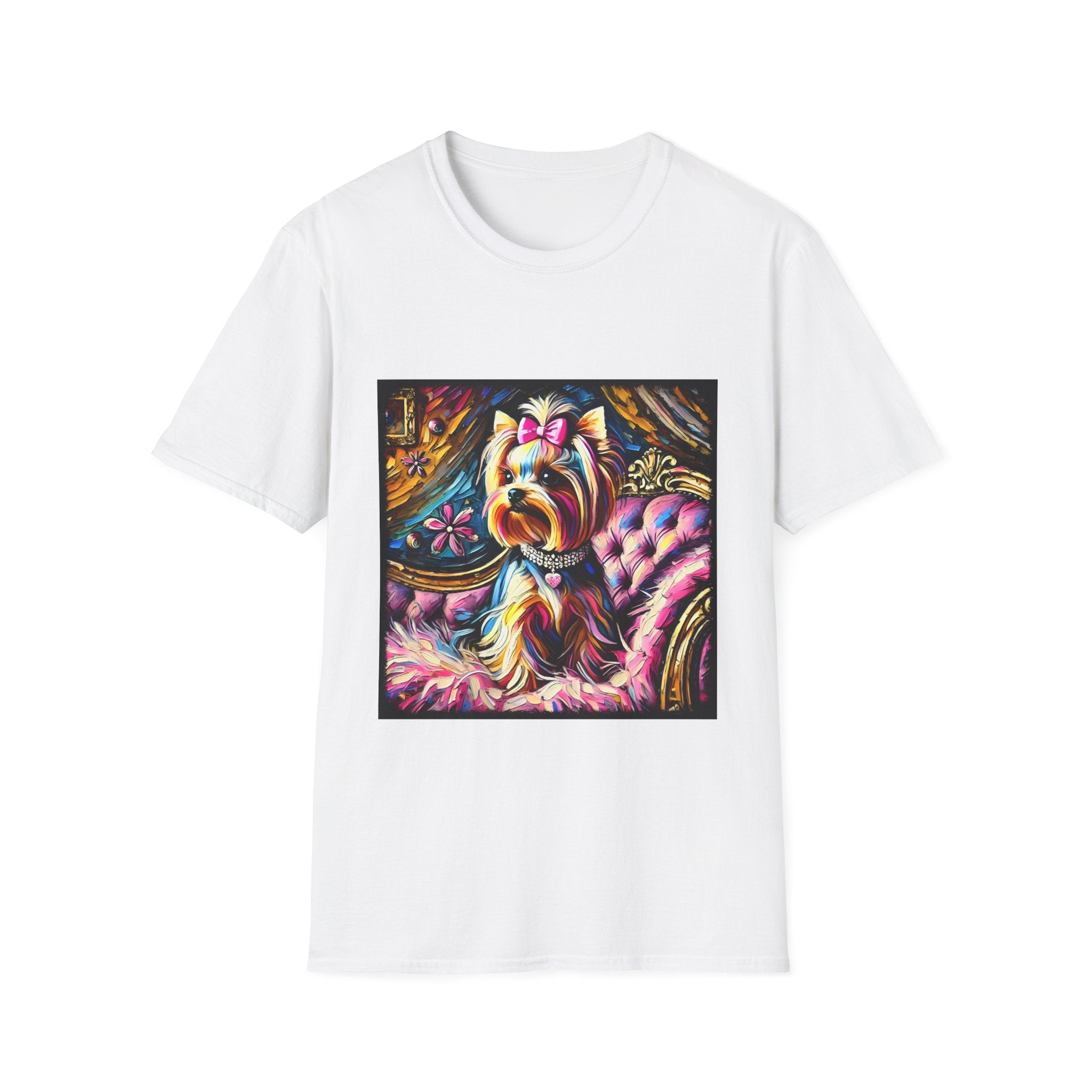 Yorkshire Terrier Pink Classic | Unisex Dog T-Shirt