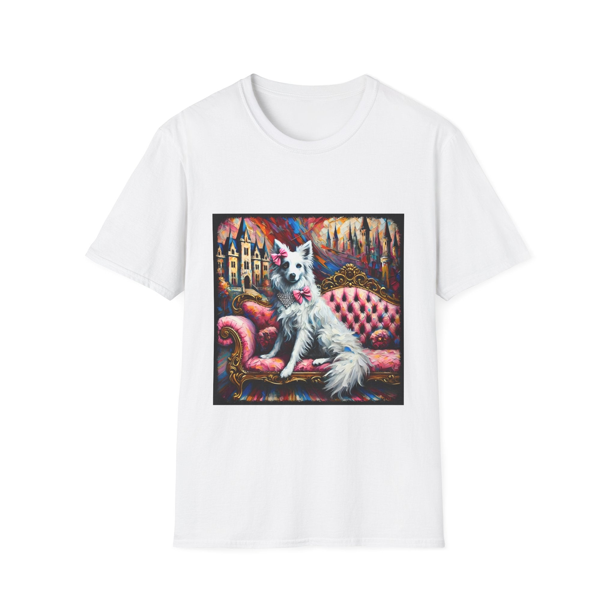 Border Collie Pink Princess Classic | Unisex Dog T-Shirt
