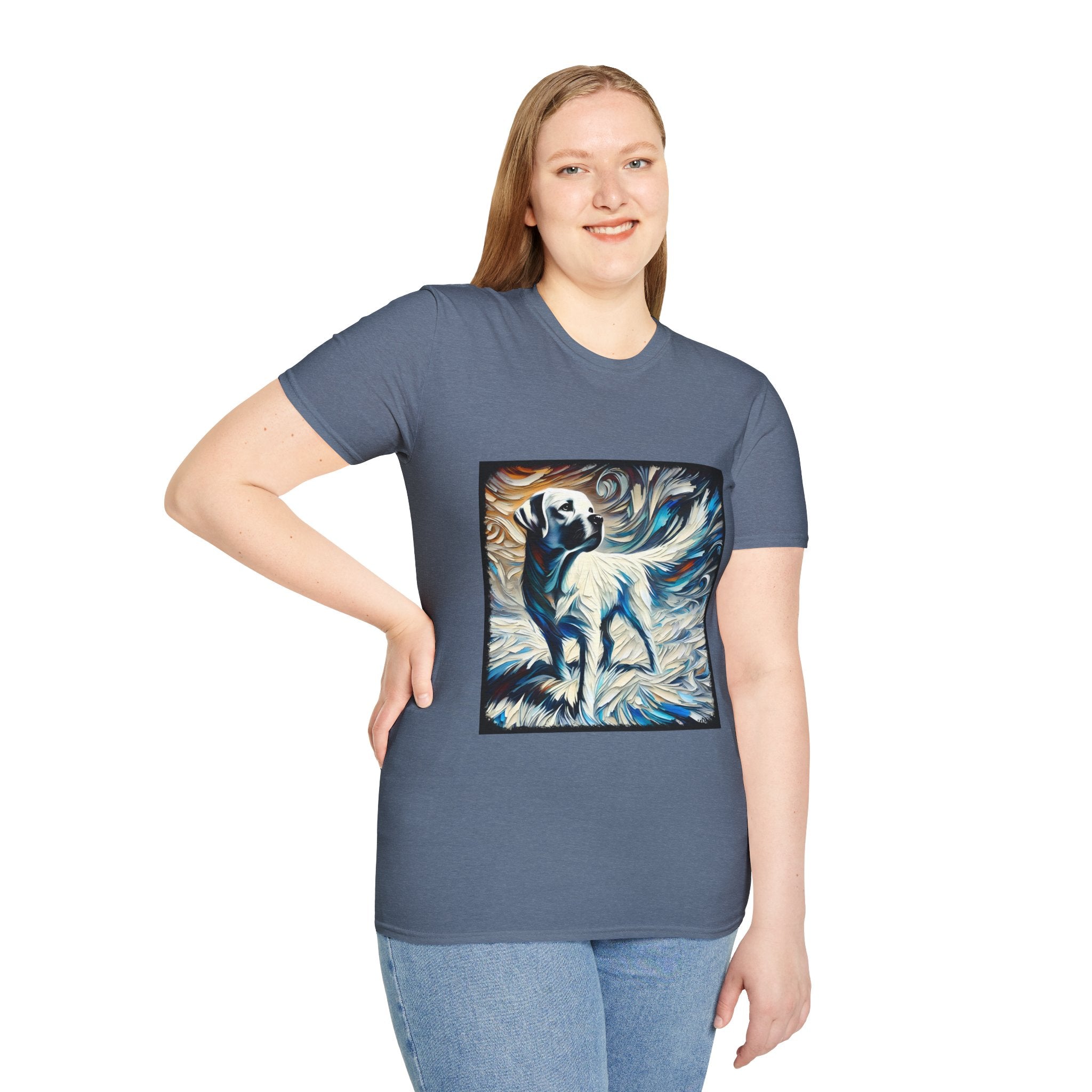Labrador Retriever Snow Swirl | Unisex Dog T-Shirt