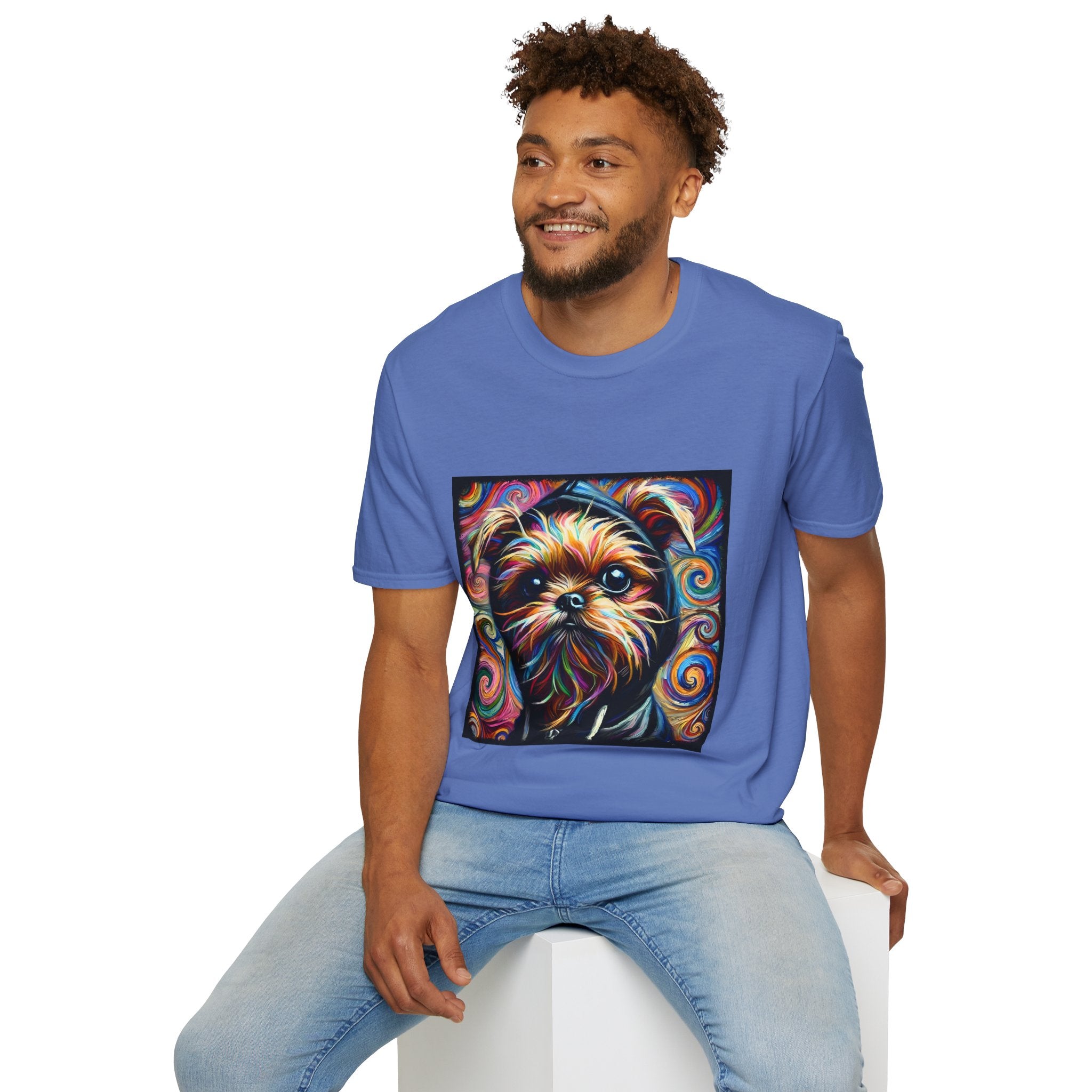 Brussels Griffon Hoodie Swirl | Unisex Dog T-Shirt
