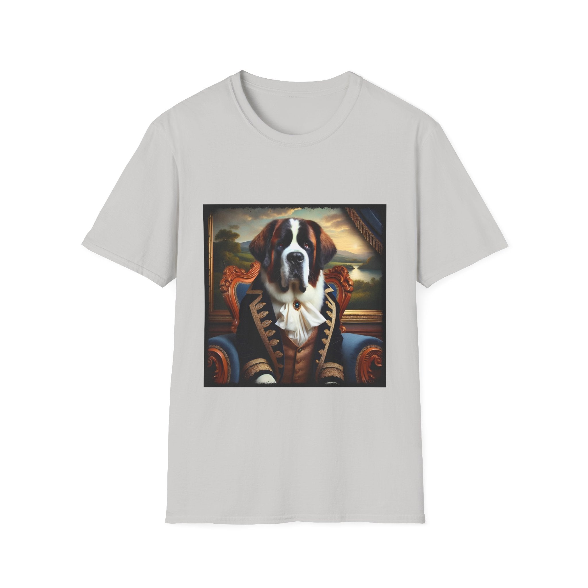 Saint Bernard Dashing Duke | Unisex Dog T-Shirt