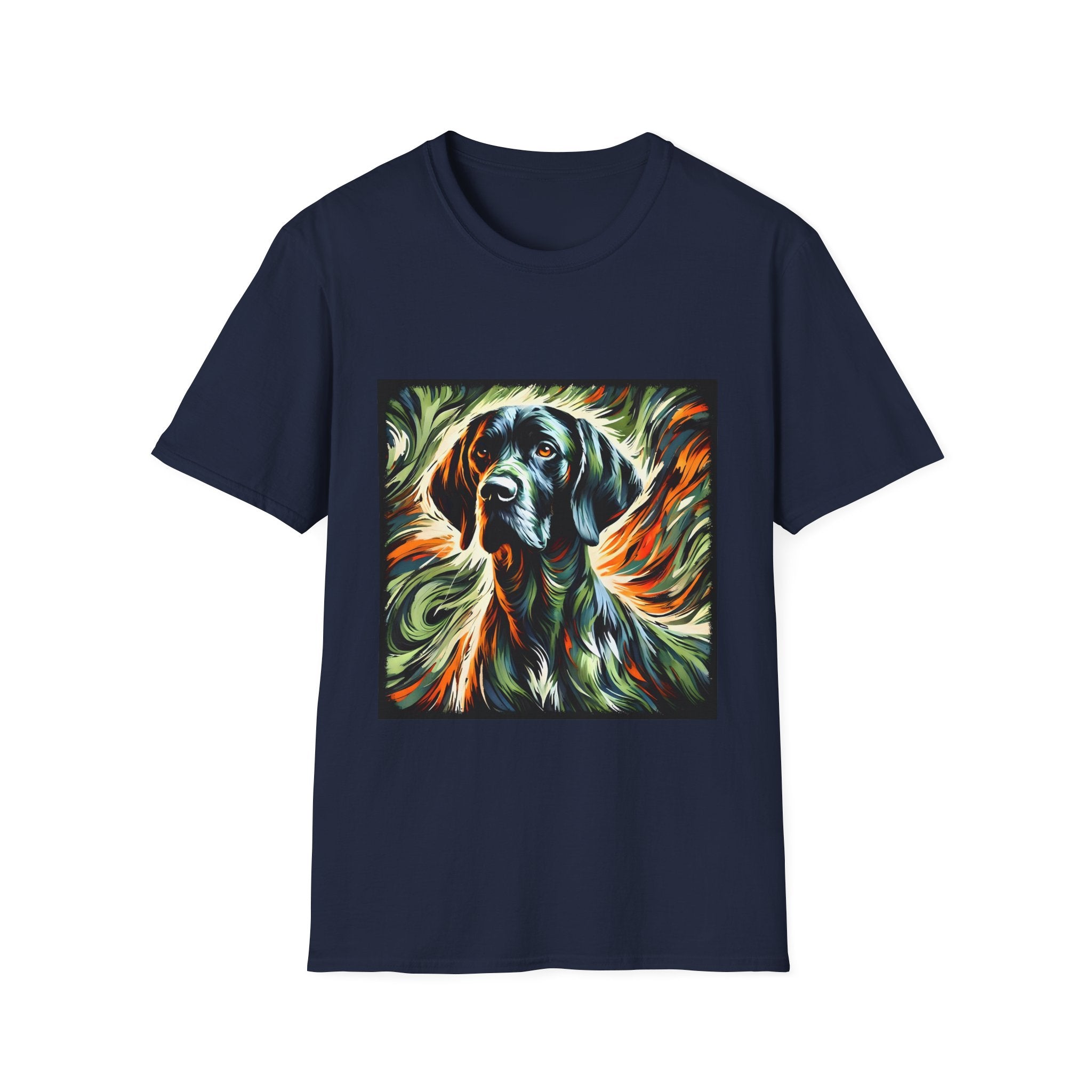 German Shorthaired Pointer Bold Flame Classic | Unisex Dog T-Shirt