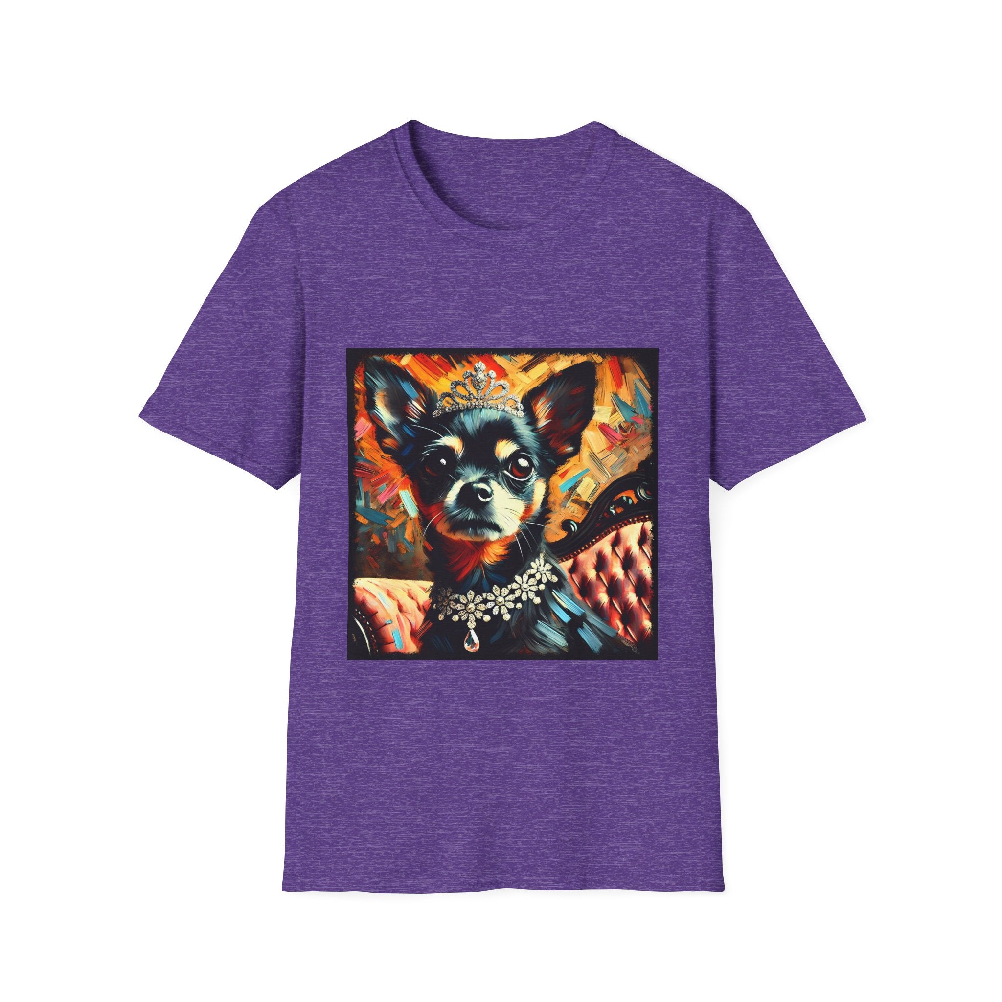 Chihuahua Poised Princess Classic | Unisex Dog T-Shirt