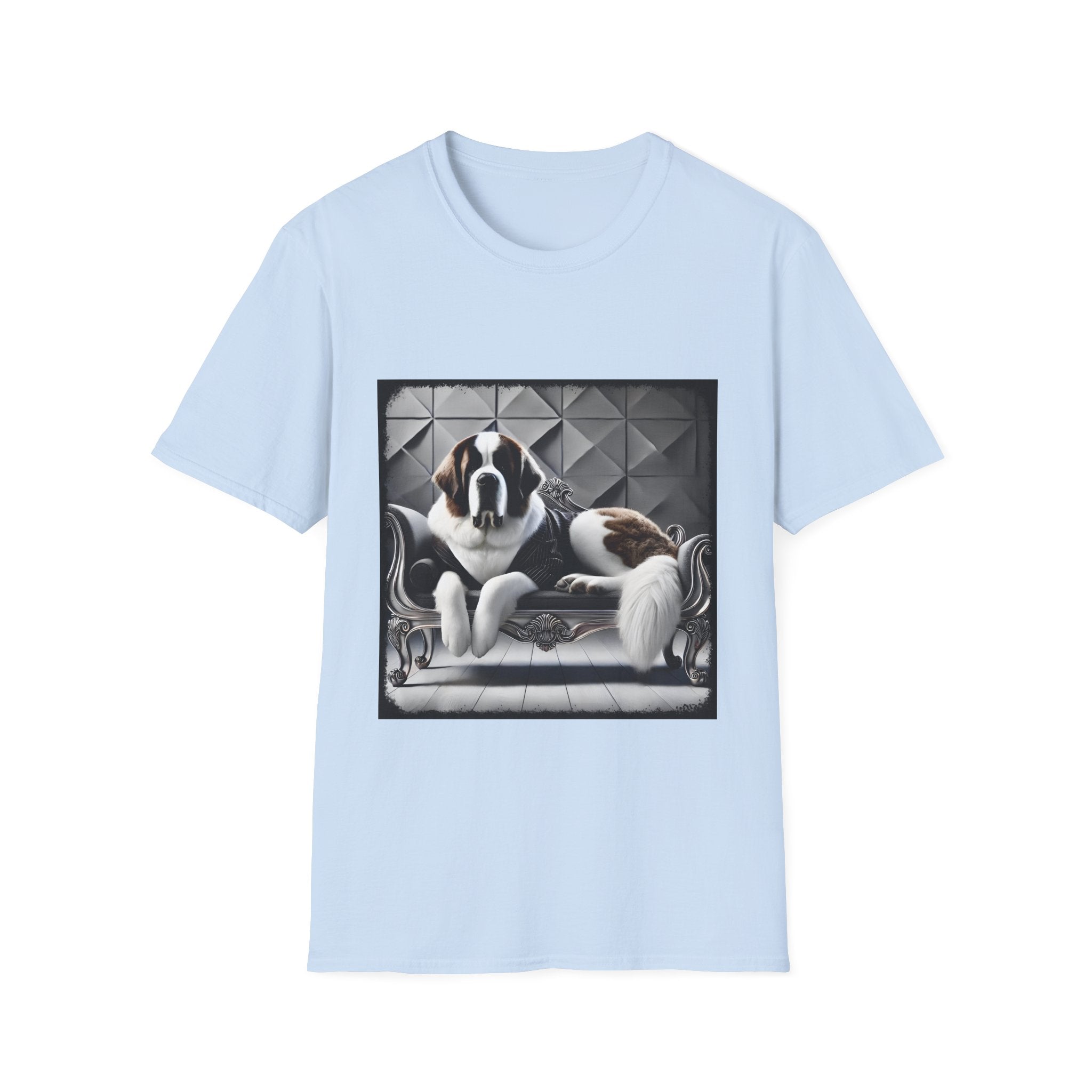 Saint Bernard Tux Luxe | Unisex Dog T-Shirt