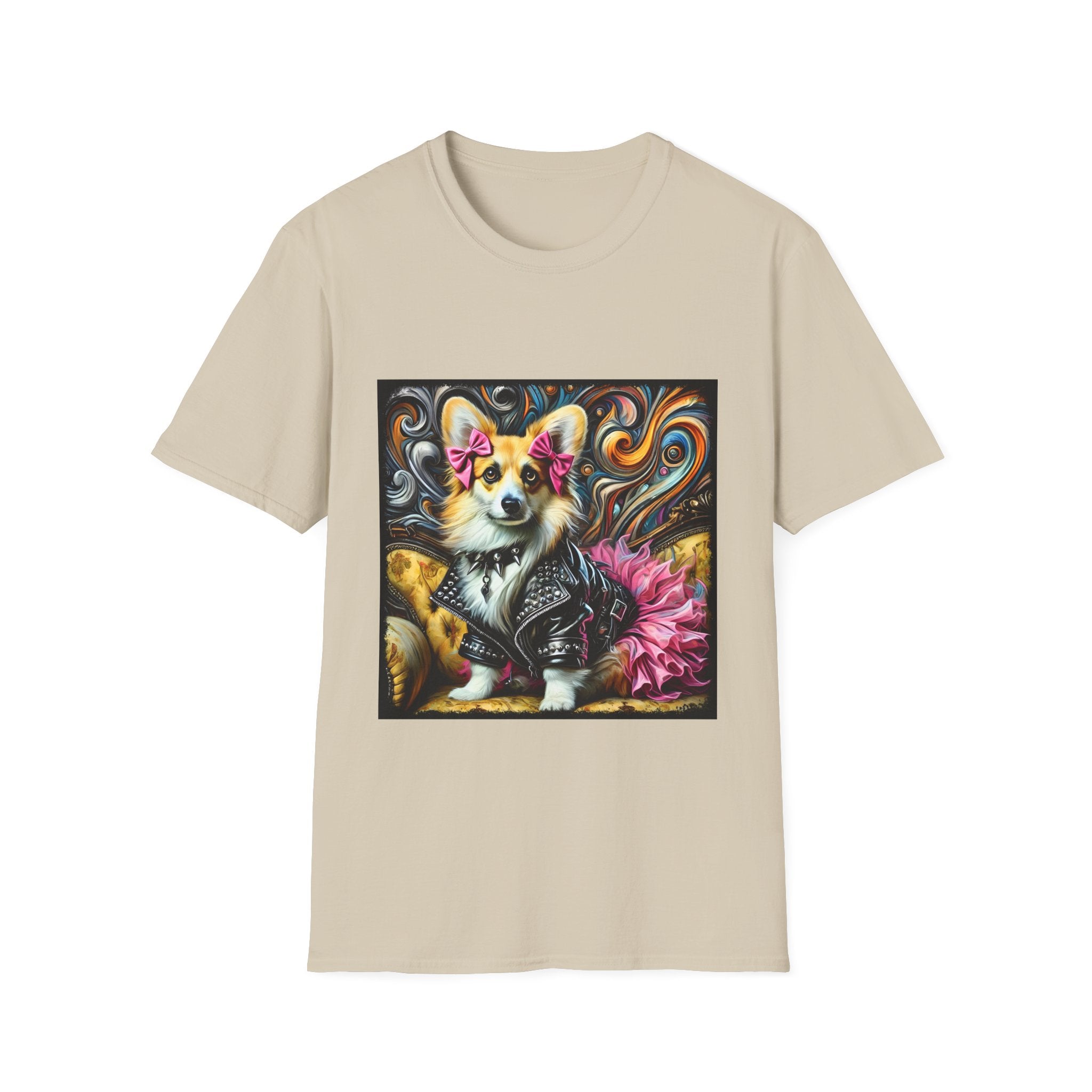 Pembroke Welsh Corgi Rock Swirl | Unisex Dog T-Shirt