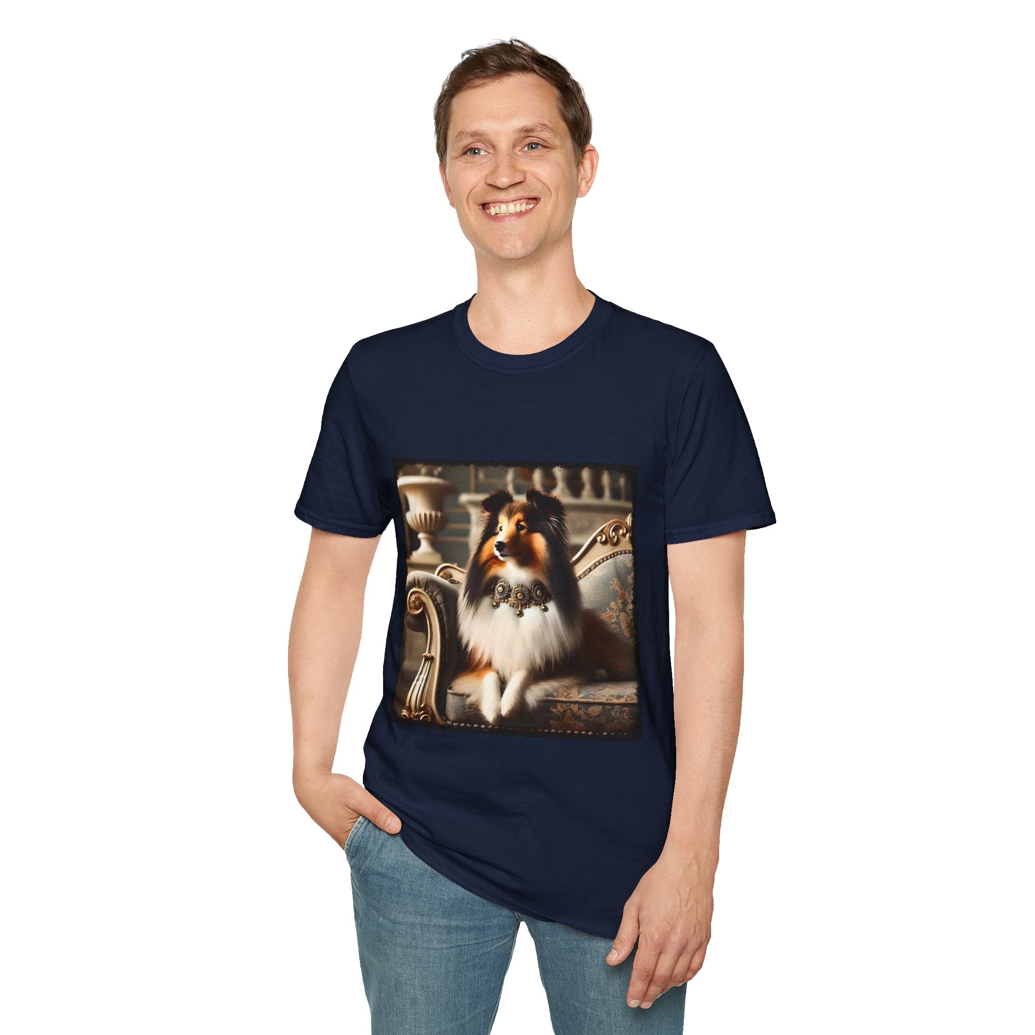 Shetland Sheepdog Luxurious Lady | Unisex Dog T-Shirt