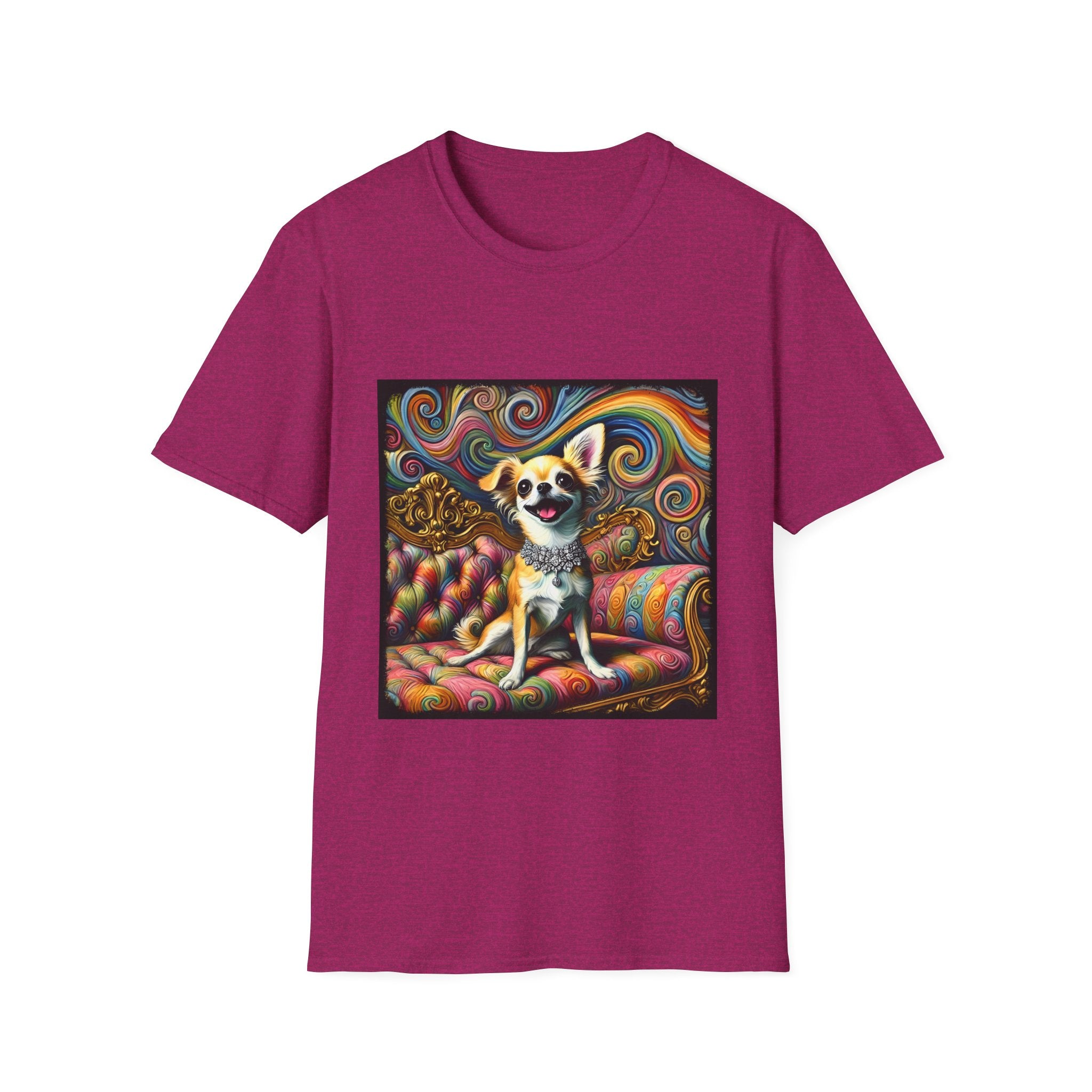 Chihuahua Blissful Swirl | Unisex Dog T-Shirt