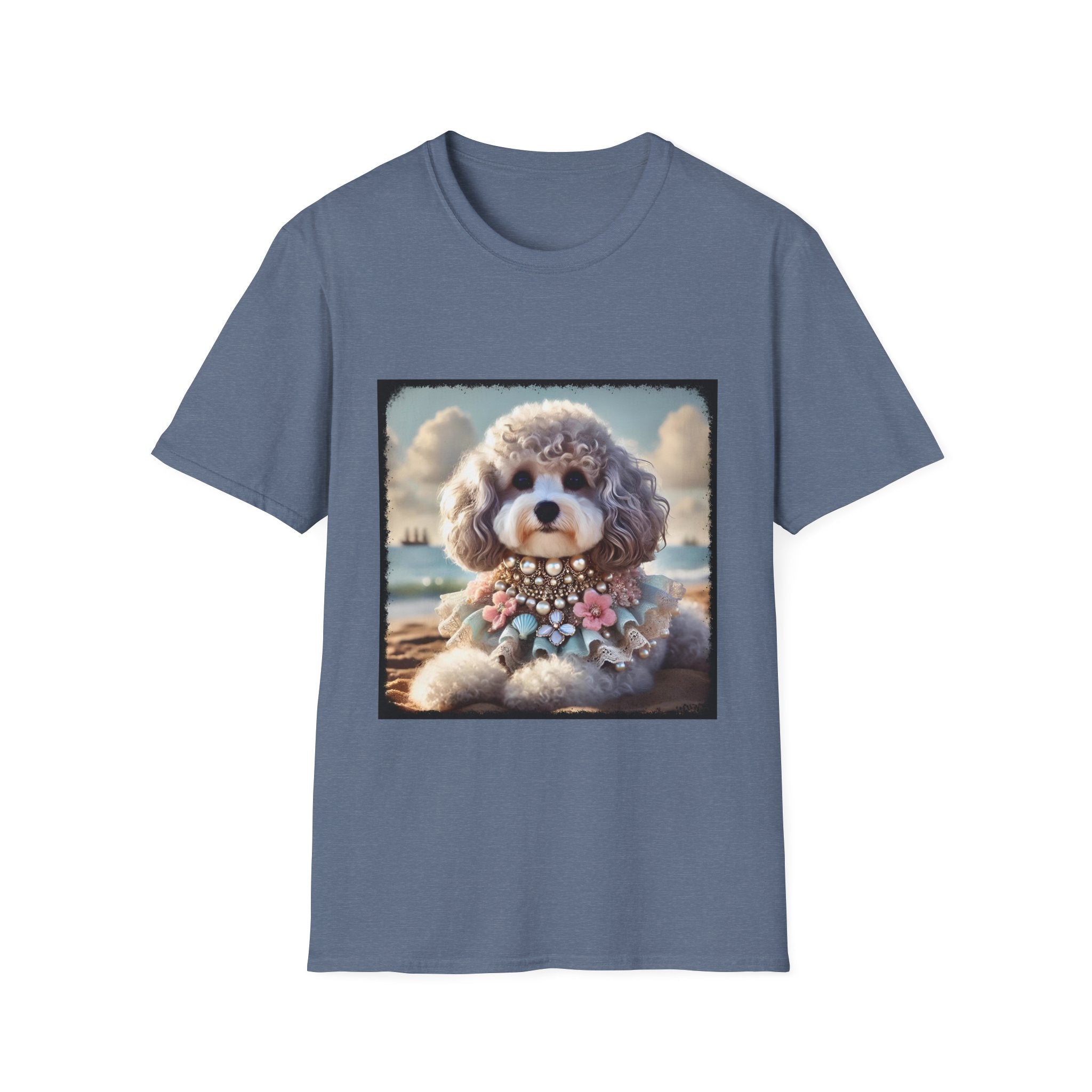 Poodle Silver Siren | Unisex Dog T-Shirt