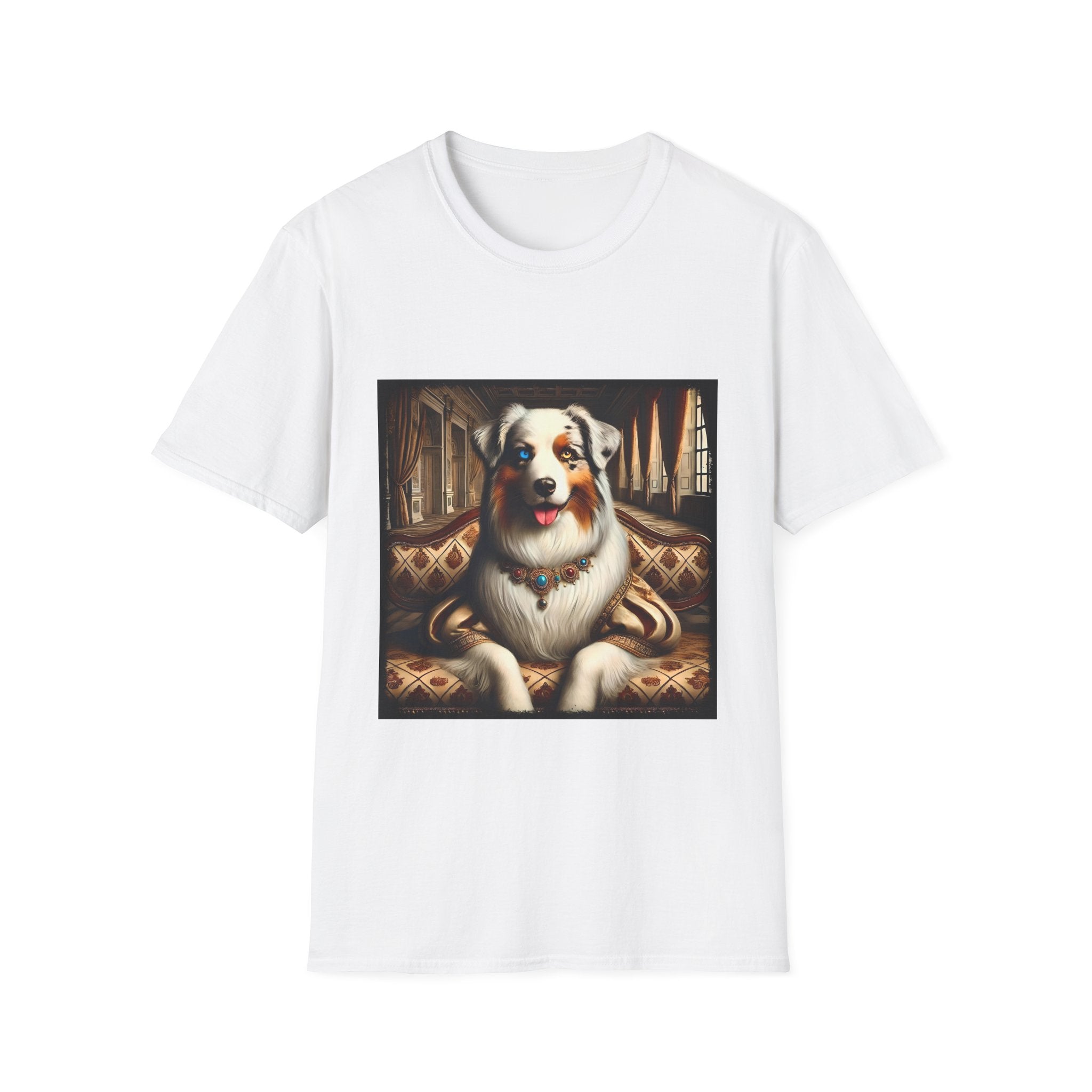 Australian Shepherd Poised Princess | Unisex Dog T-Shirt