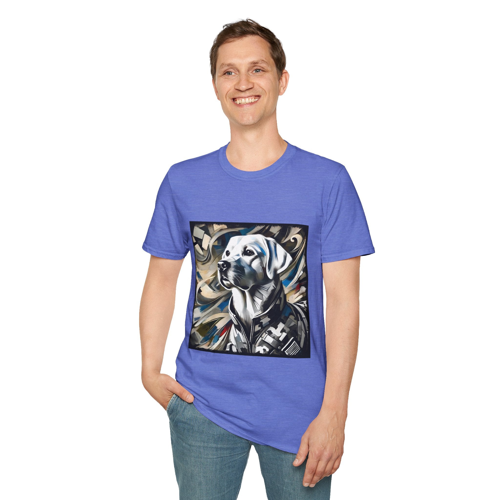 Labrador Retriever Bold Armor Classic | Unisex Dog T-Shirt