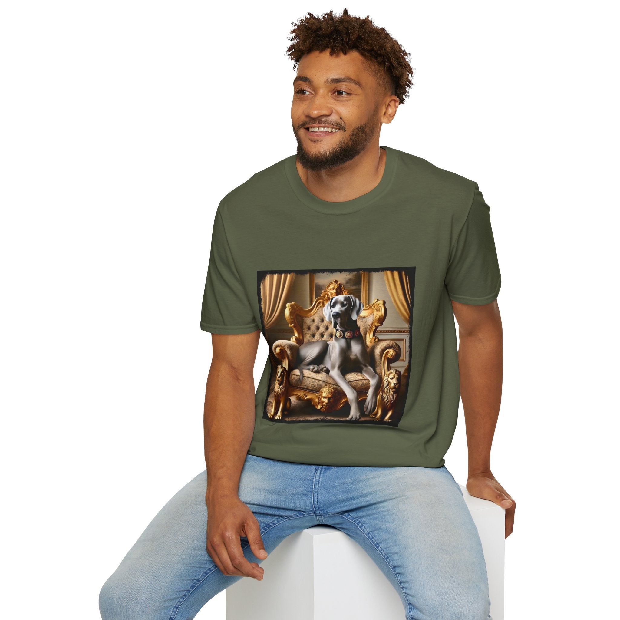 Great Dane Gold Drip | Unisex Dog T-Shirt