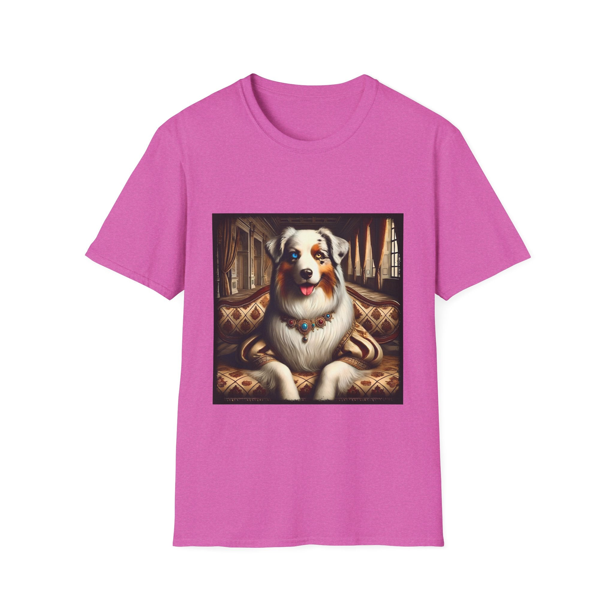 Australian Shepherd Poised Princess | Unisex Dog T-Shirt