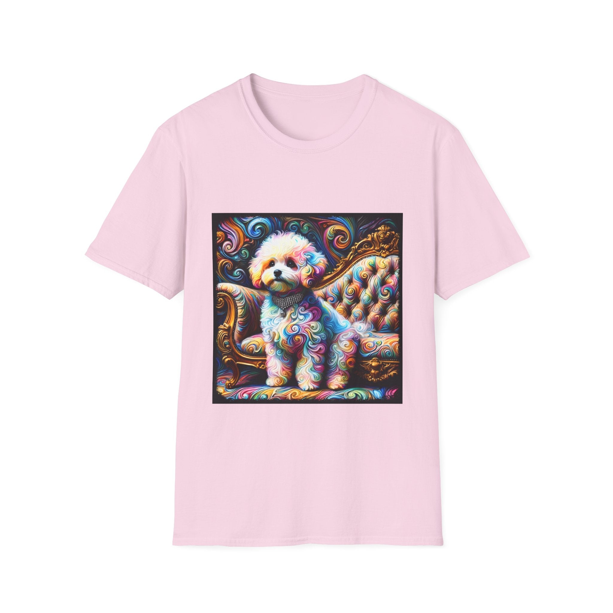 Bichon Frise Beautiful Swirl | Unisex Dog T-Shirt