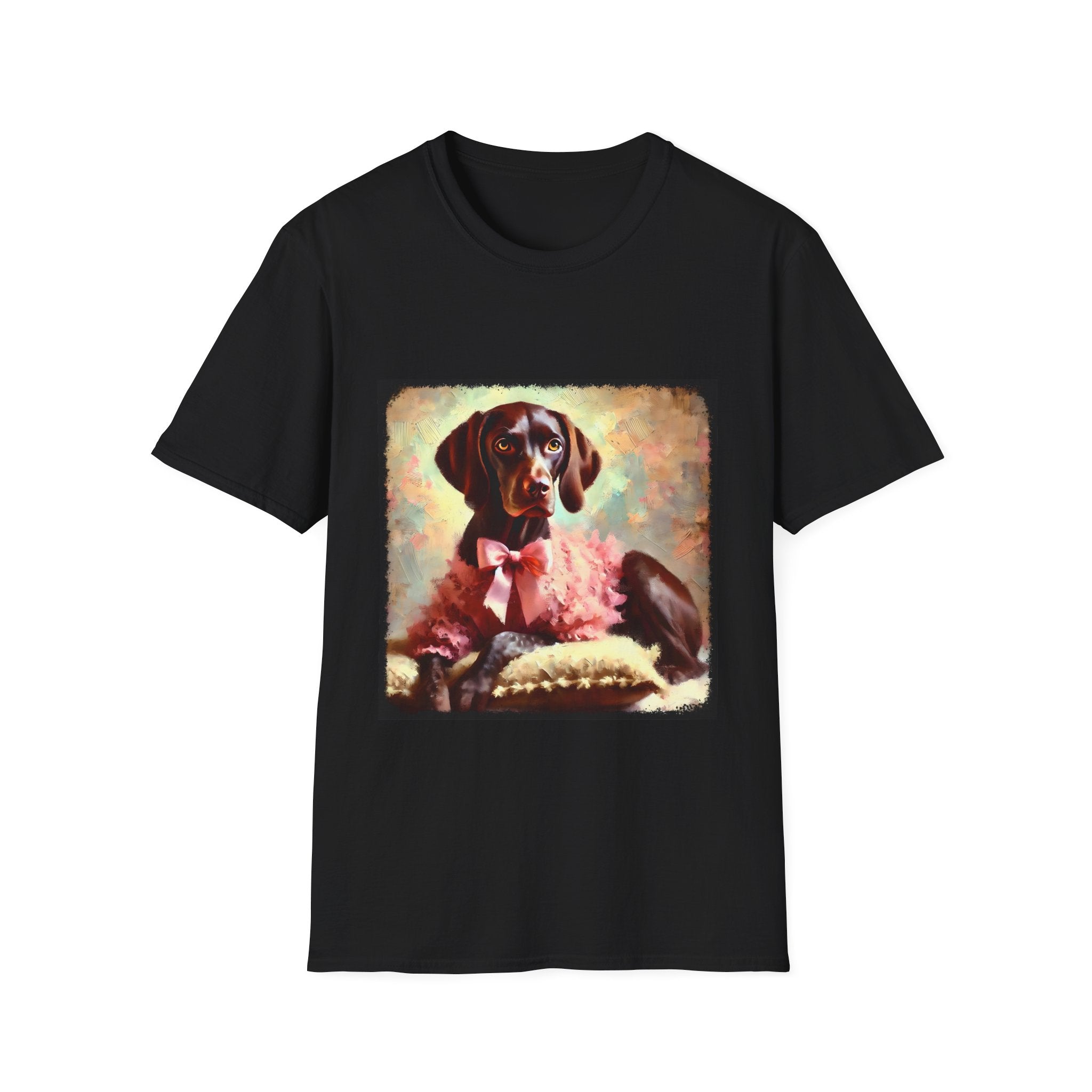 German Shorthaired Pointer Poised Classic | Unisex Dog T-Shirt
