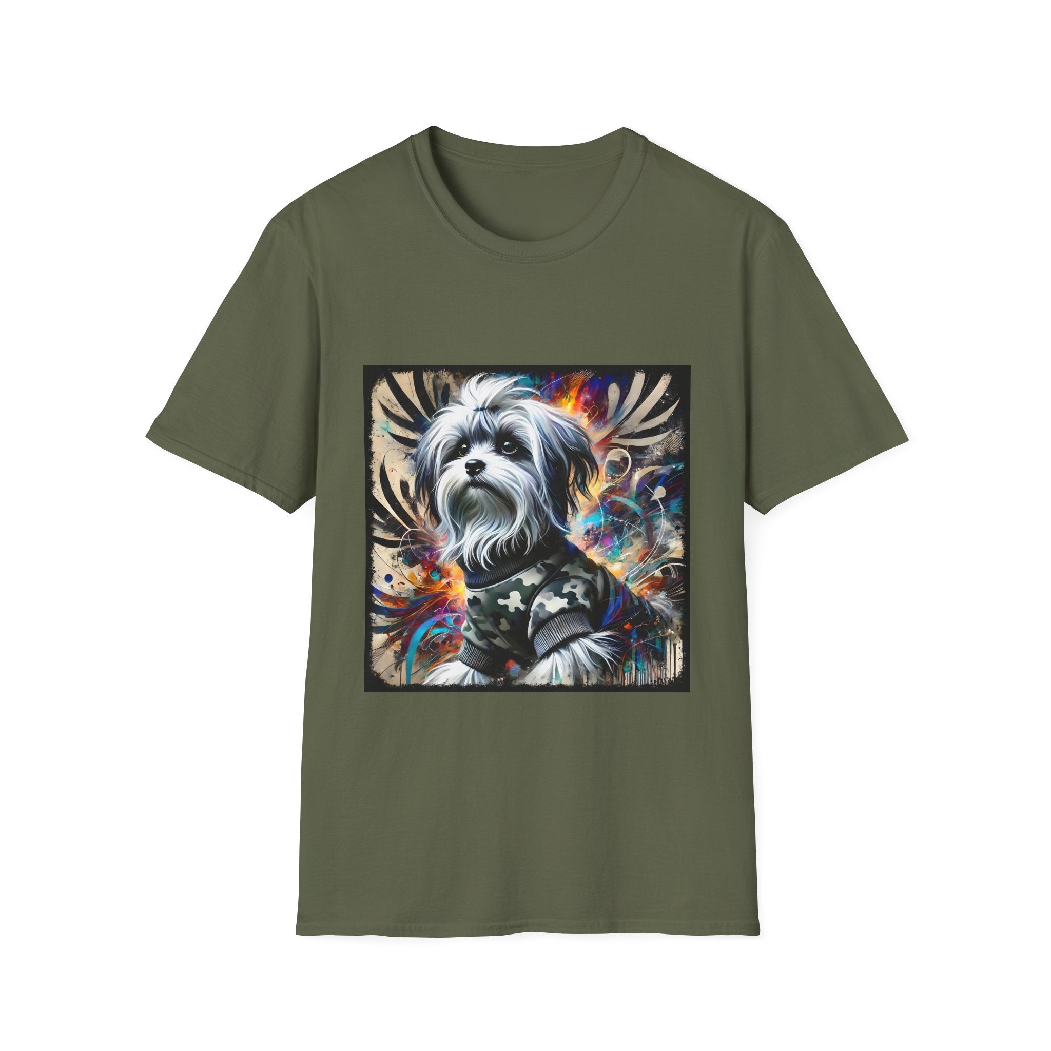 Maltese Bold Armor Classic | Unisex Dog T-Shirt