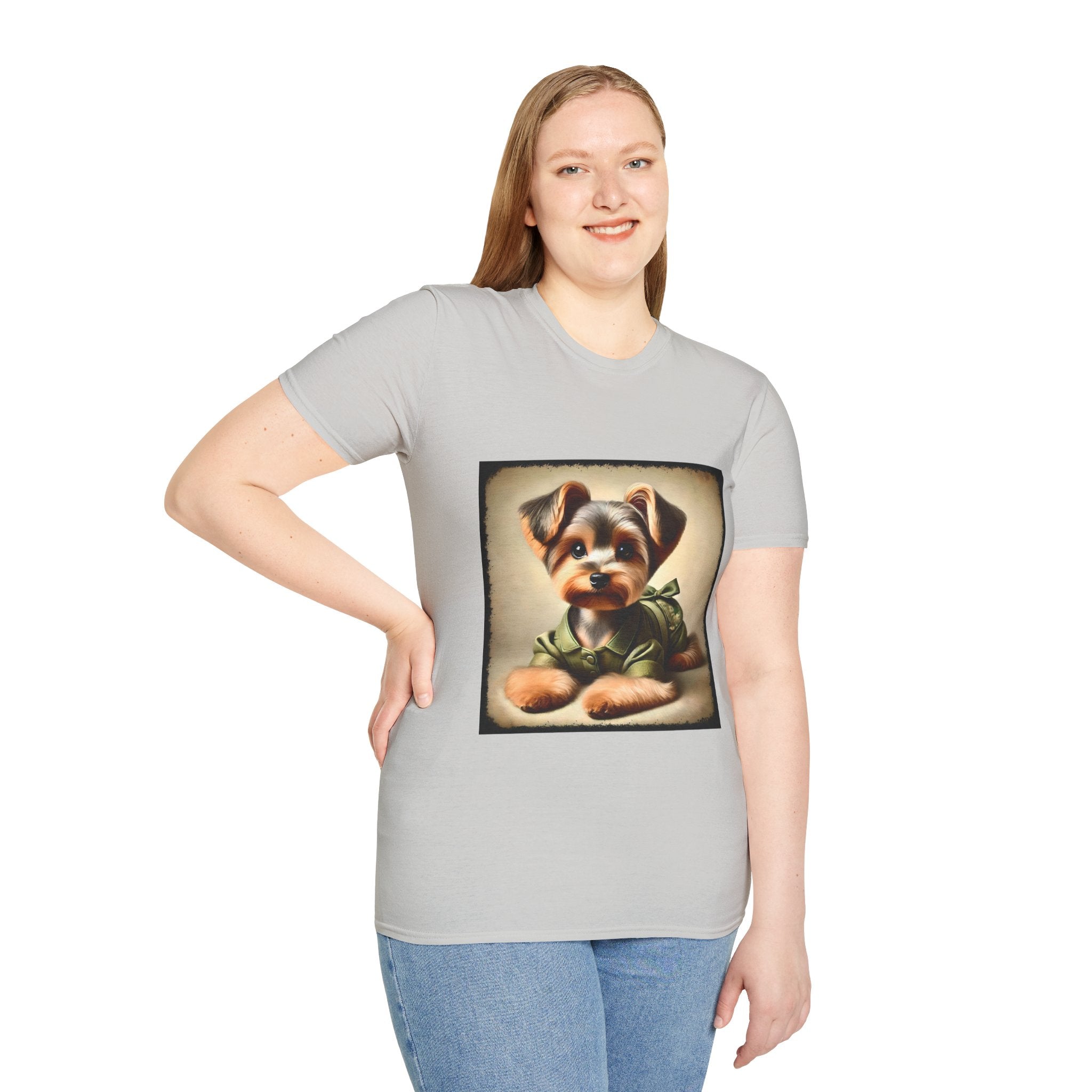 Yorkshire Terrier Camo Doll | Unisex Dog T-Shirt