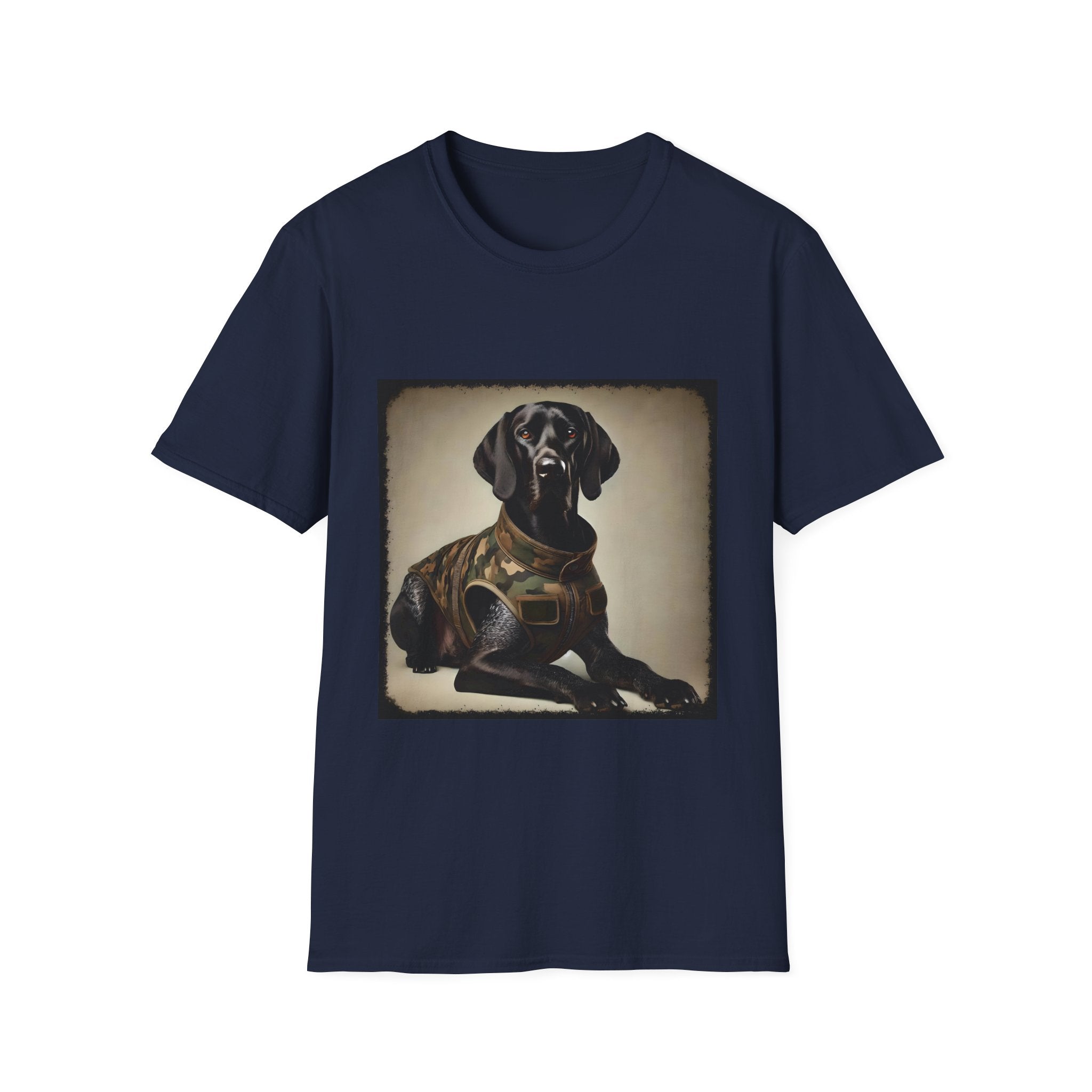 German Shorthaired Pointer Camo Cutie | Unisex Dog T-Shirt