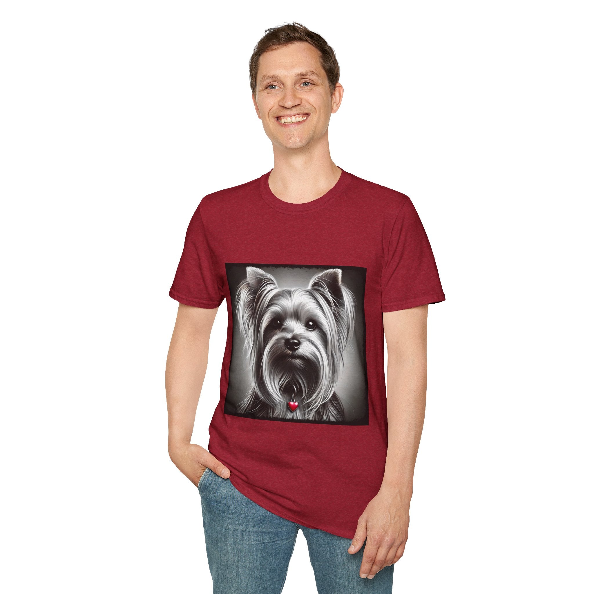 Yorkshire Terrier Heartthrob | Unisex Dog T-Shirt