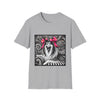 Collie B&W Pink Bow | Unisex Dog T-Shirt
