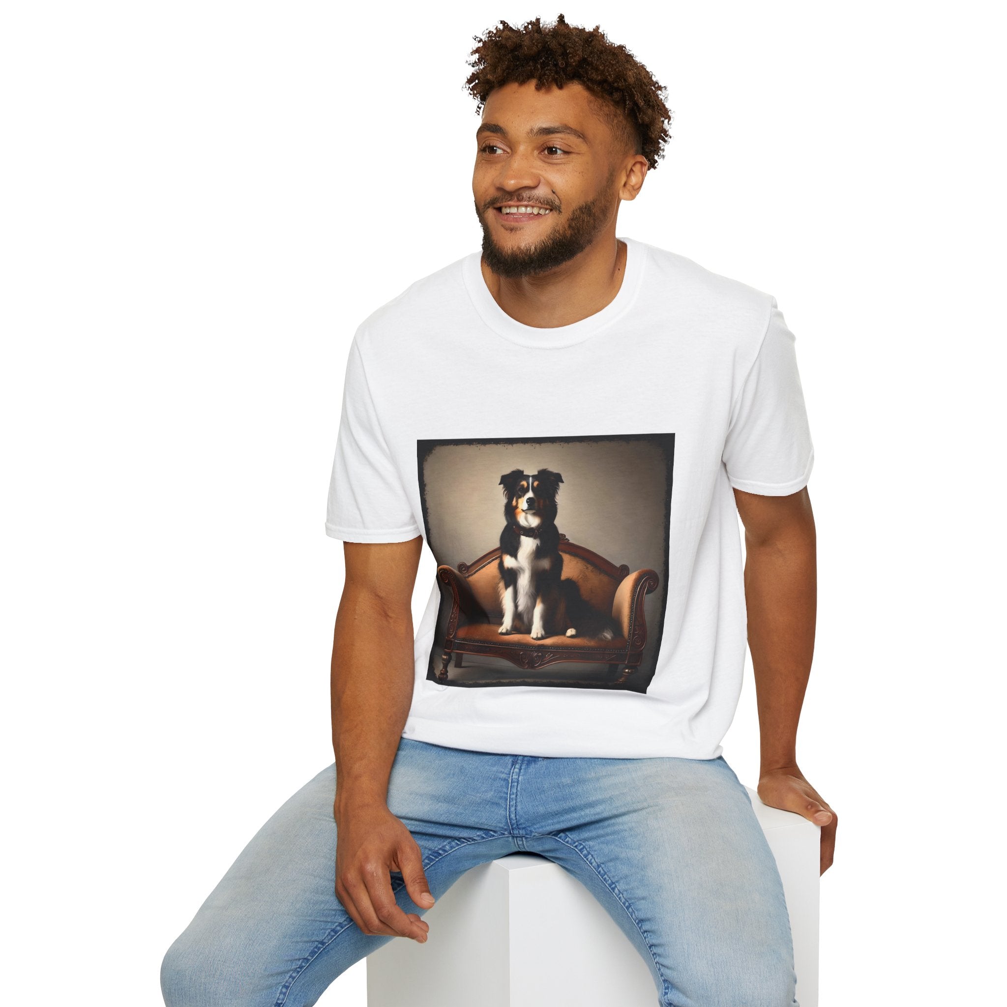 Border Collie Dapper Duke | Unisex Dog T-Shirt