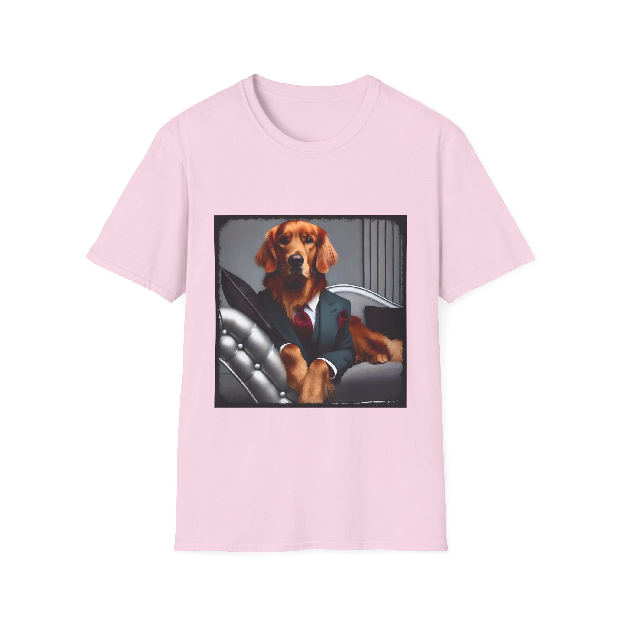 Golden Retriever Plush Gent | Unisex Dog T-Shirt