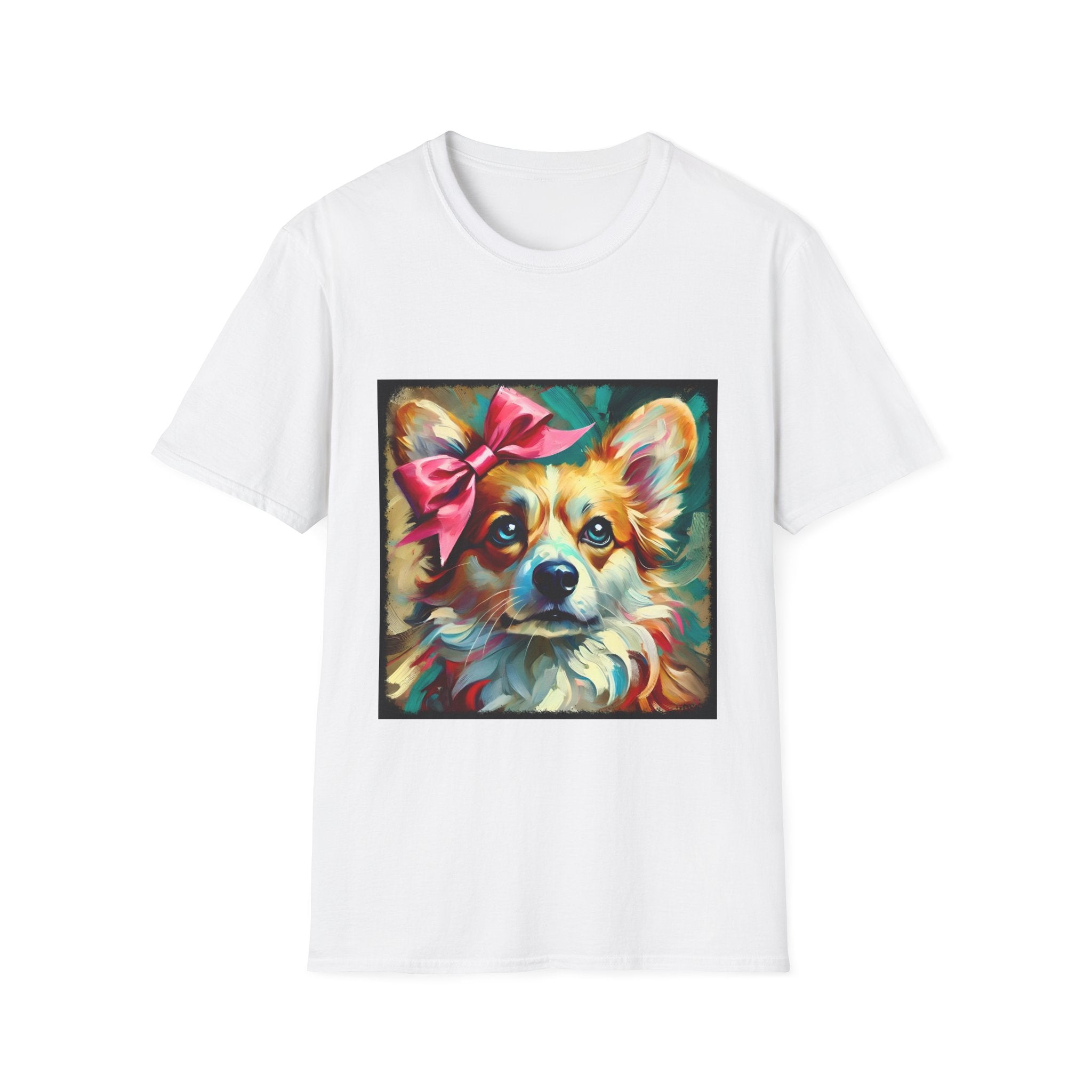 Pembroke Welsh Corgi Teal Classic | Unisex Dog T-Shirt