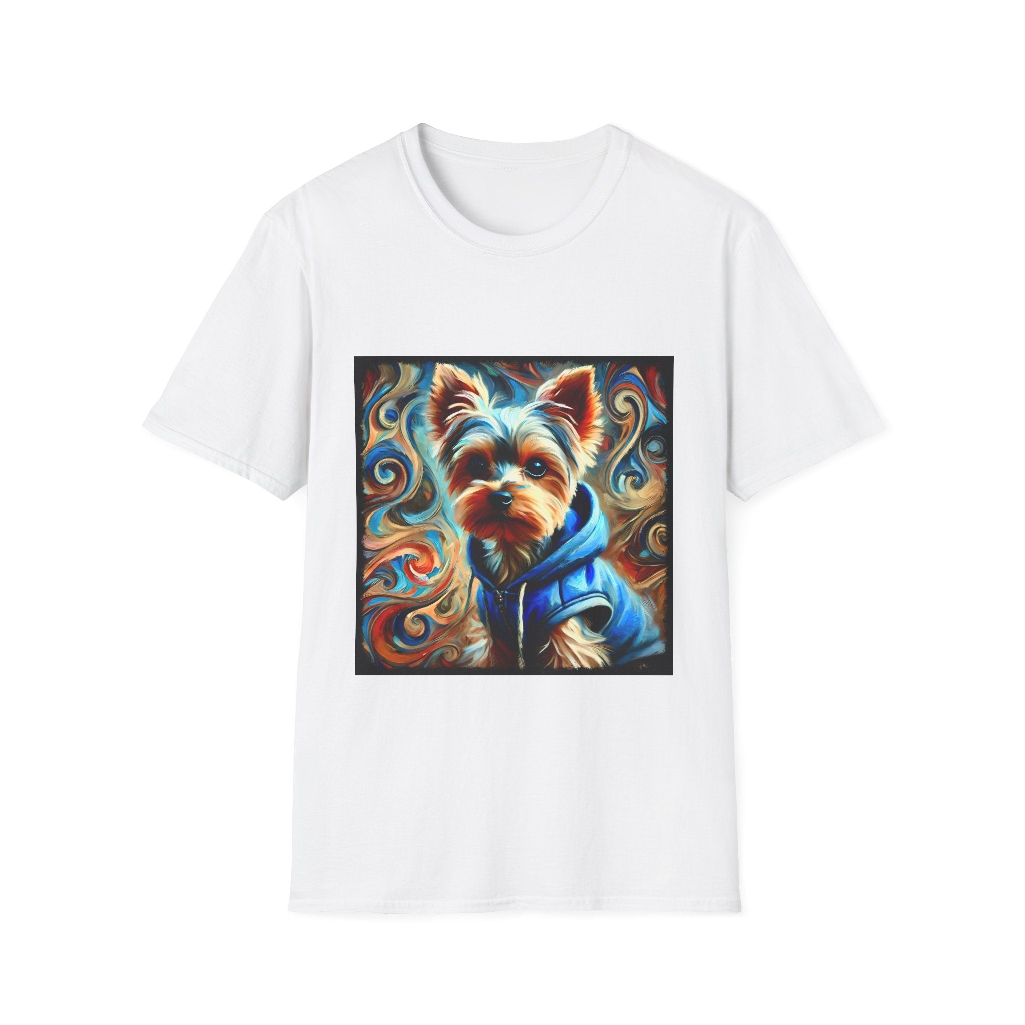 Yorkshire Terrier Metro Swirl | Unisex Dog T-Shirt