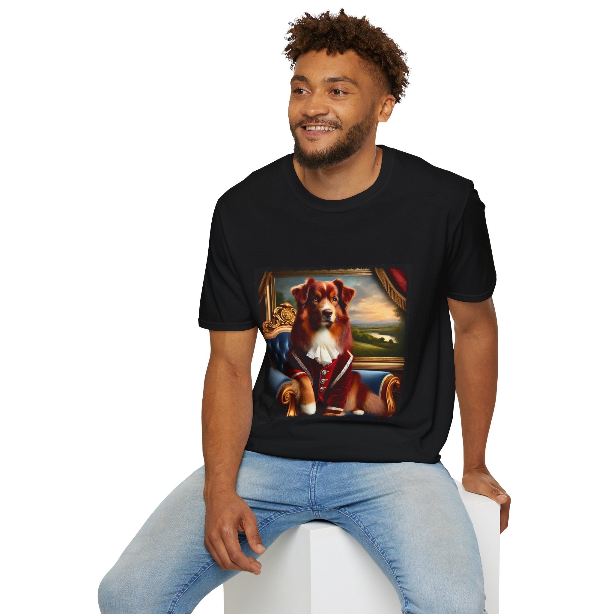 Australian Shepherd Loyal Gentleman | Unisex Dog T-Shirt