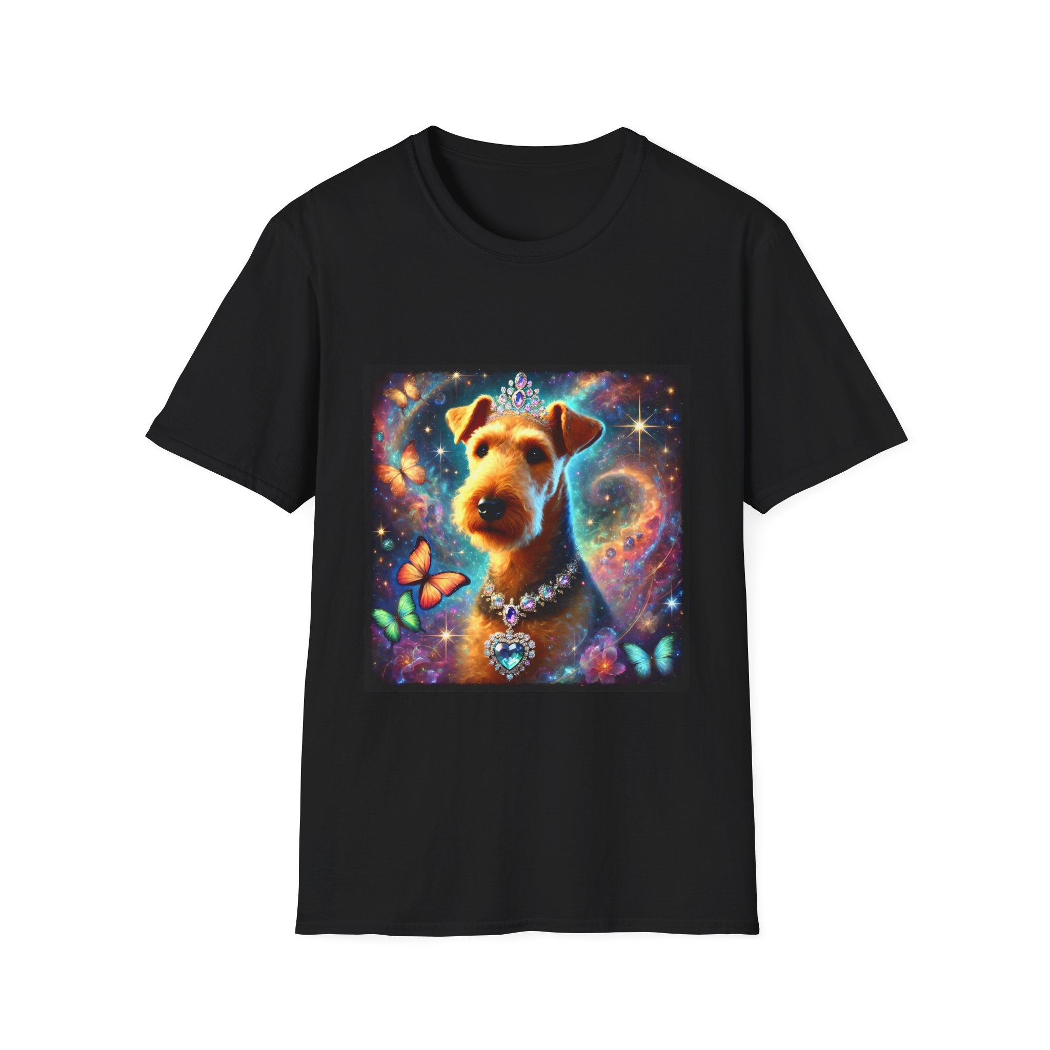 Airedale Terrier Diamond Cosmic Classic | Unisex Dog T-Shirt