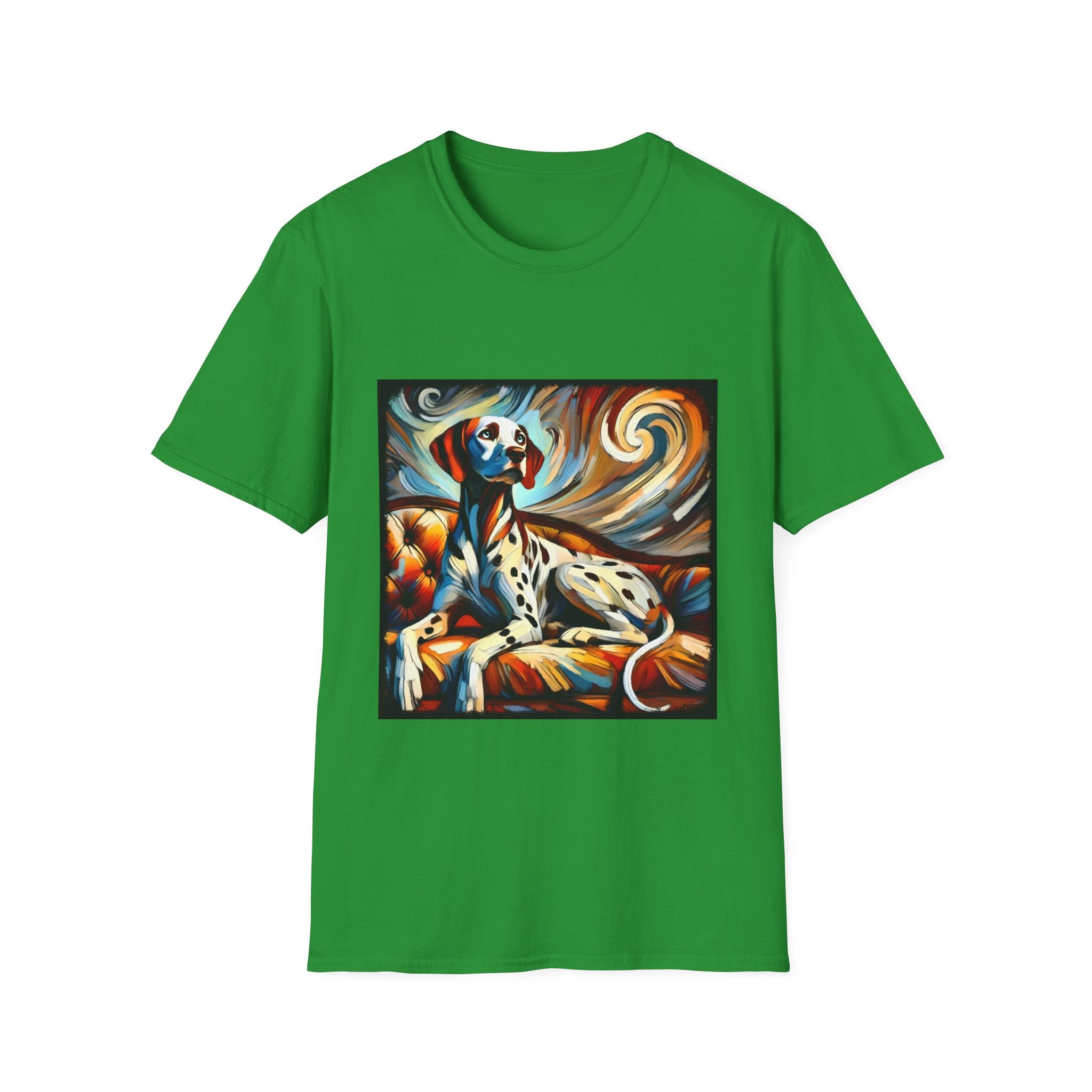 Dalmatian Warm Swirl | Unisex Dog T-Shirt