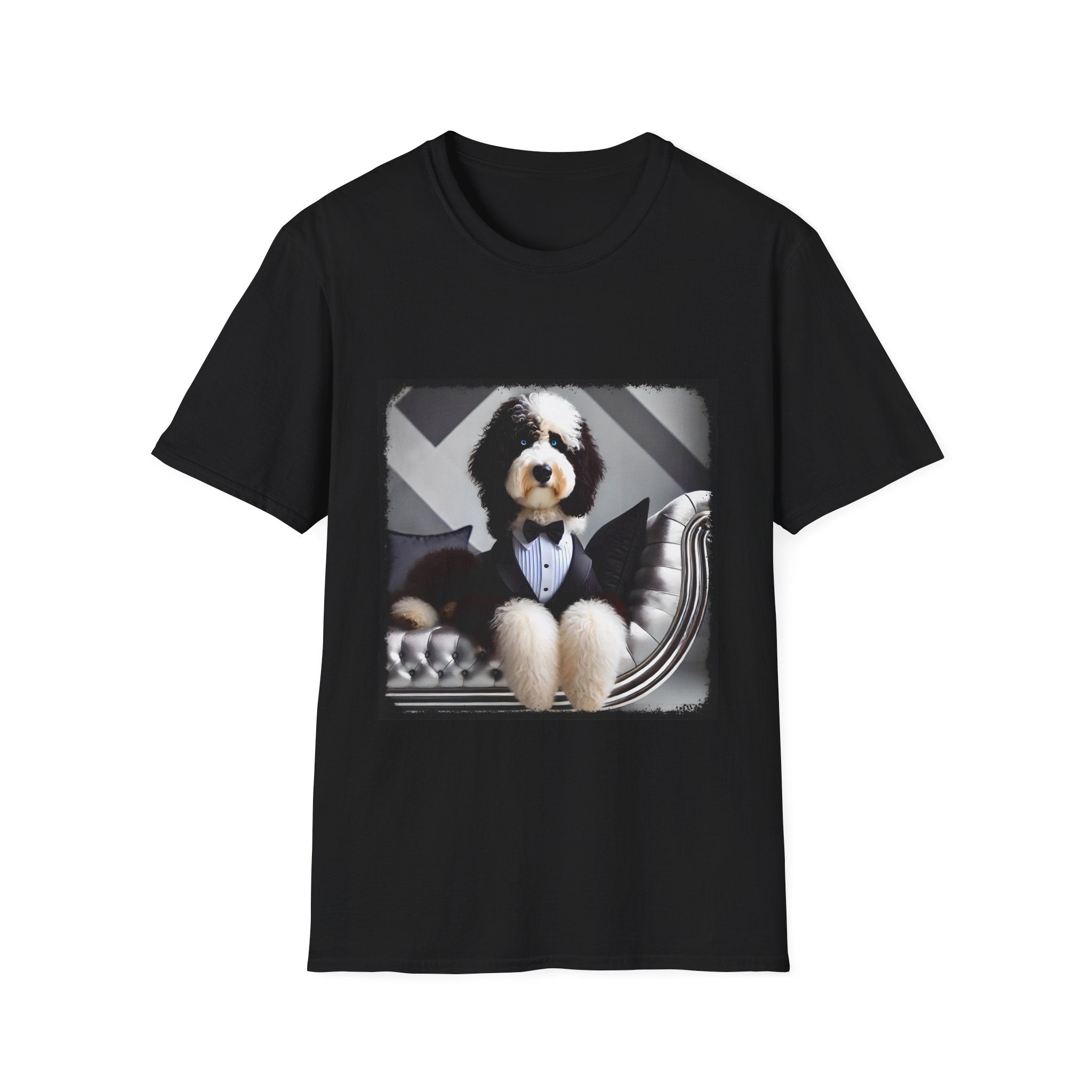 Sheepadoodle Distinguished Gent | Unisex Dog T-Shirt