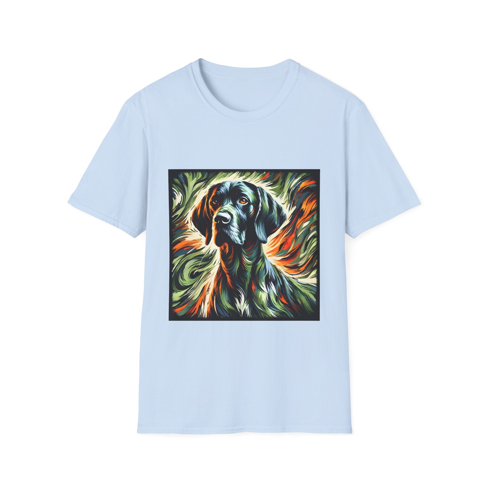 German Shorthaired Pointer Bold Flame Classic | Unisex Dog T-Shirt