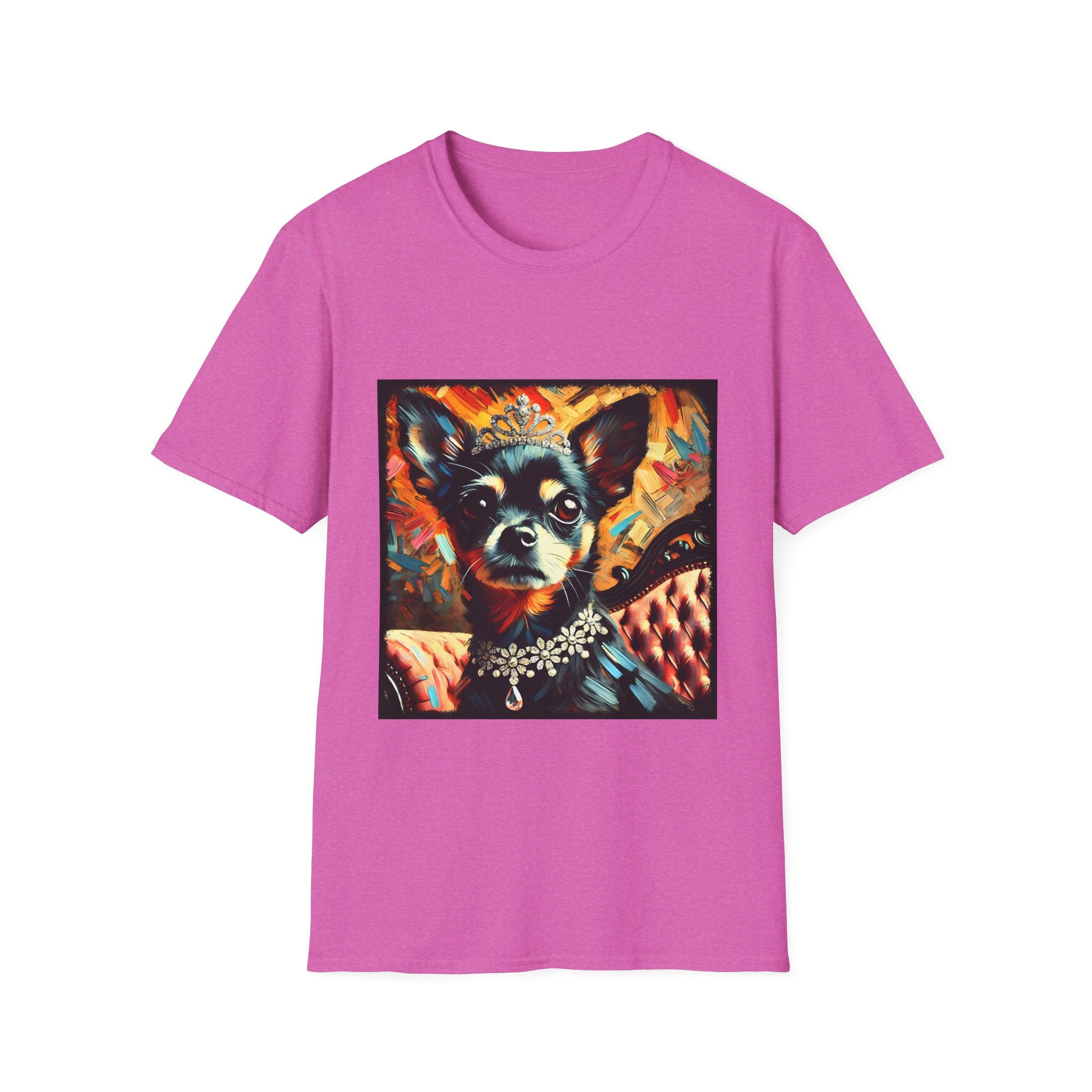 Chihuahua Poised Princess Classic | Unisex Dog T-Shirt