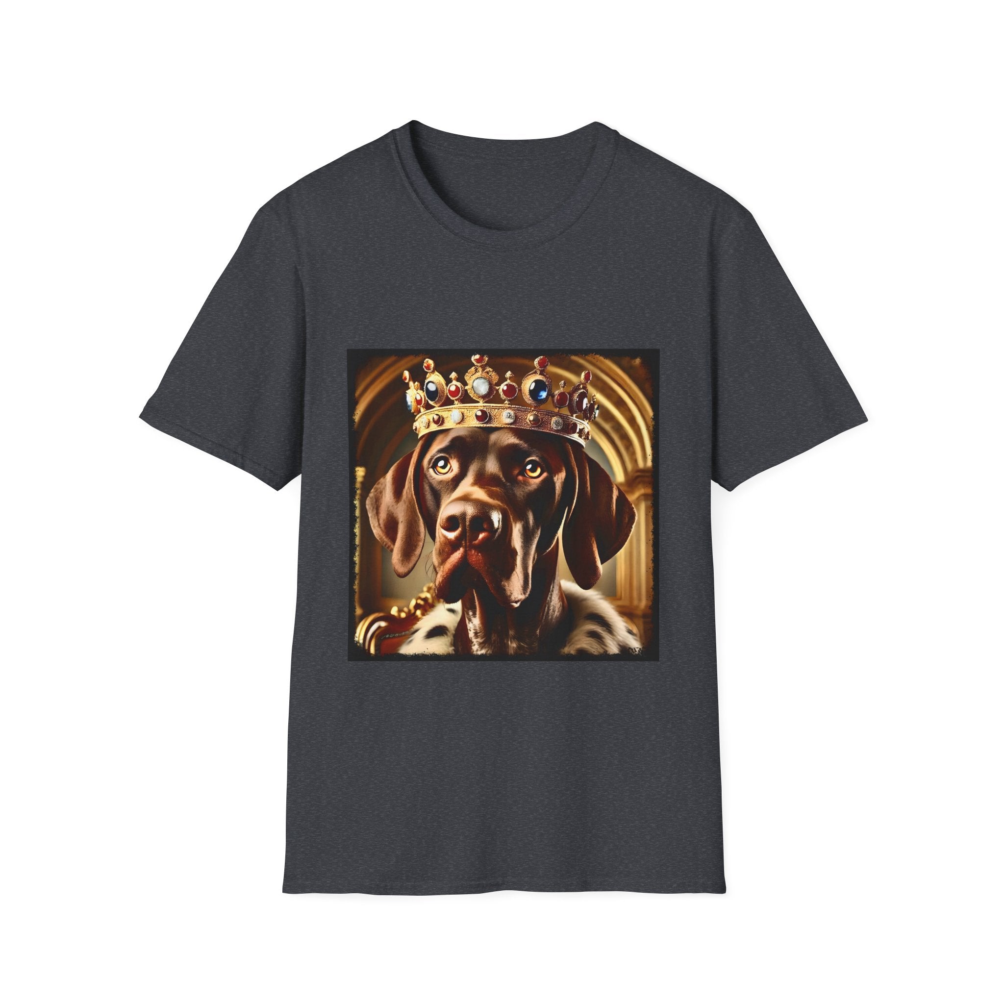 German Shorthaired Pointer Royal King | Unisex Dog T-Shirt