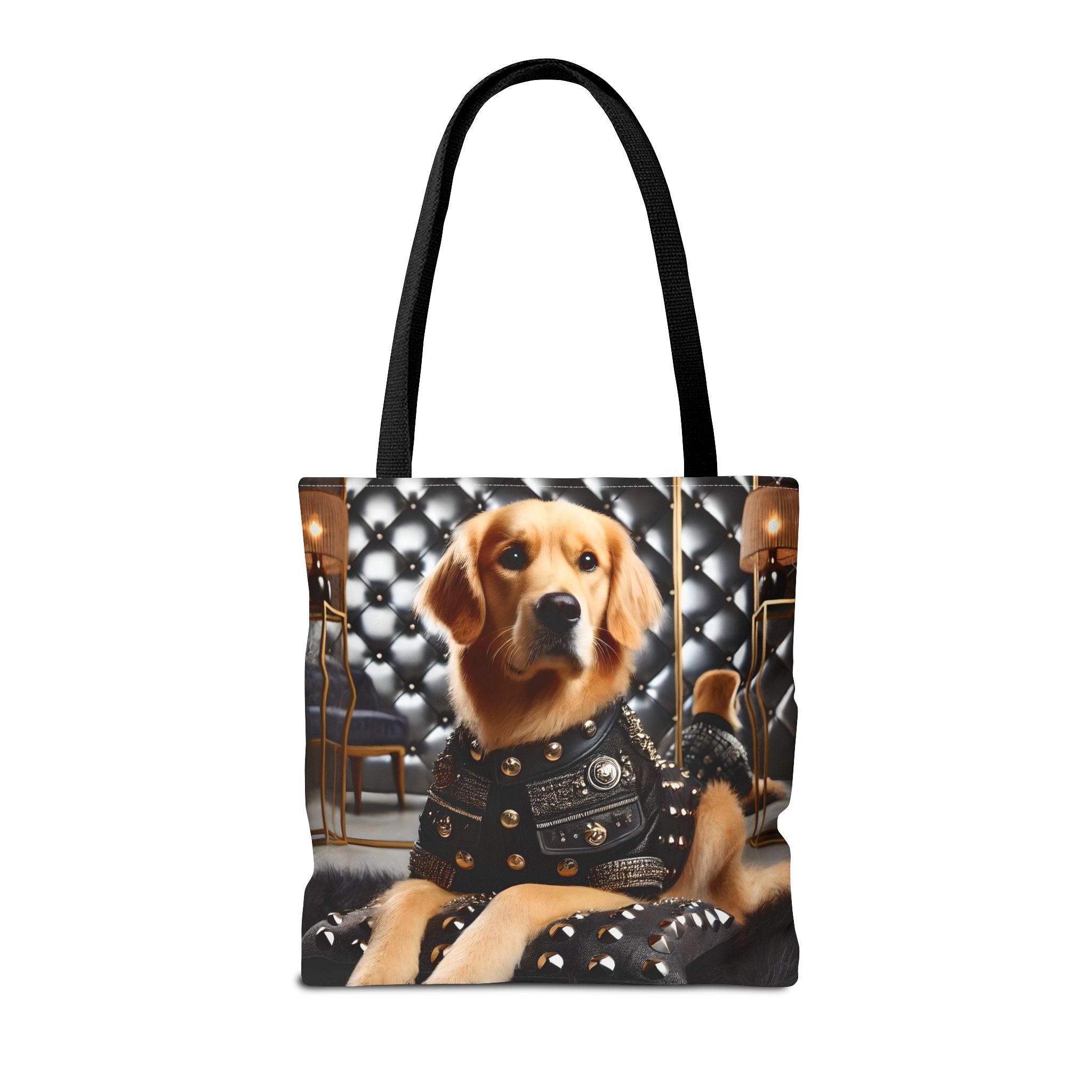 Golden Retriever Grit & Glam | Dog Themed Tote Bag