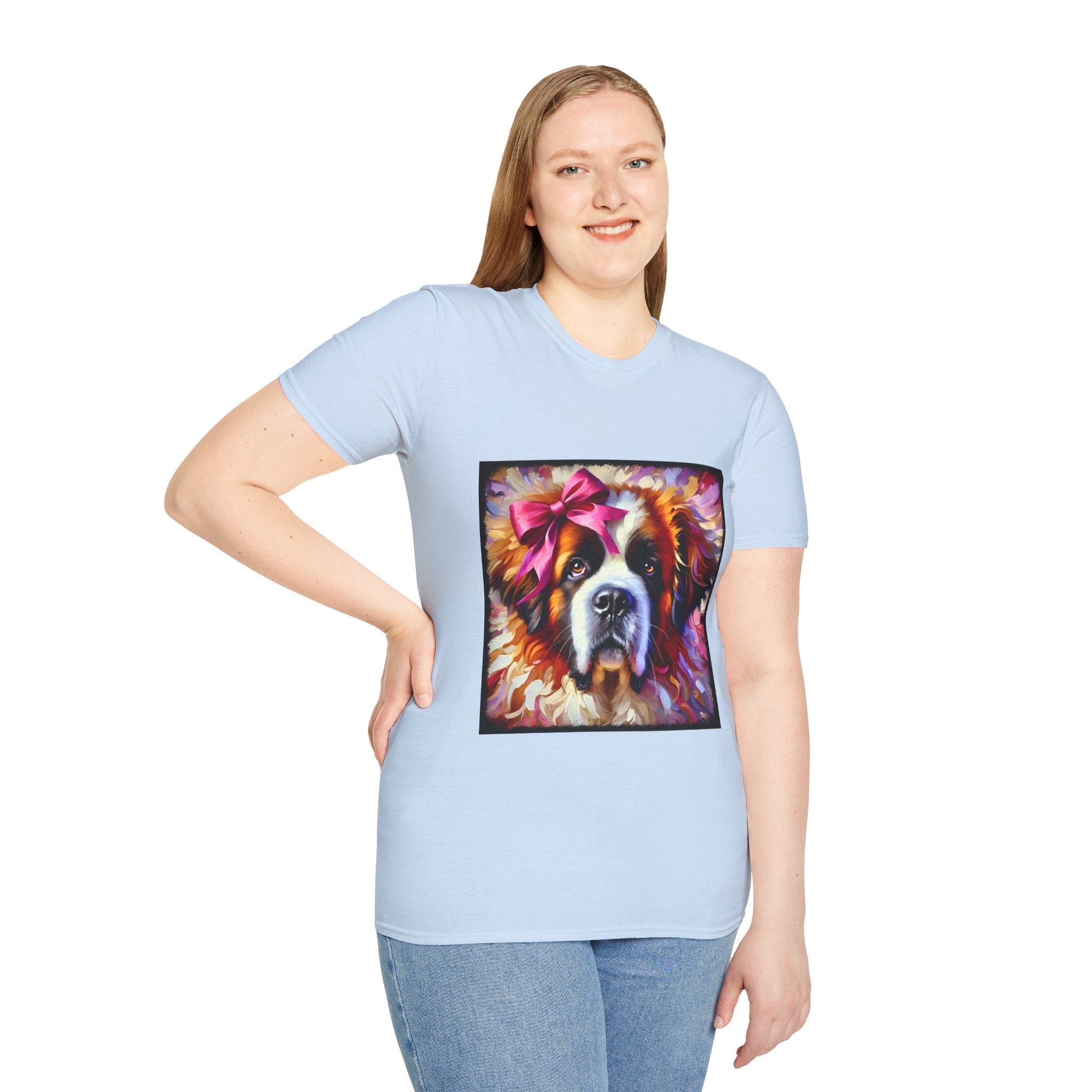Saint Bernard Stunning Classic | Unisex Dog T-Shirt