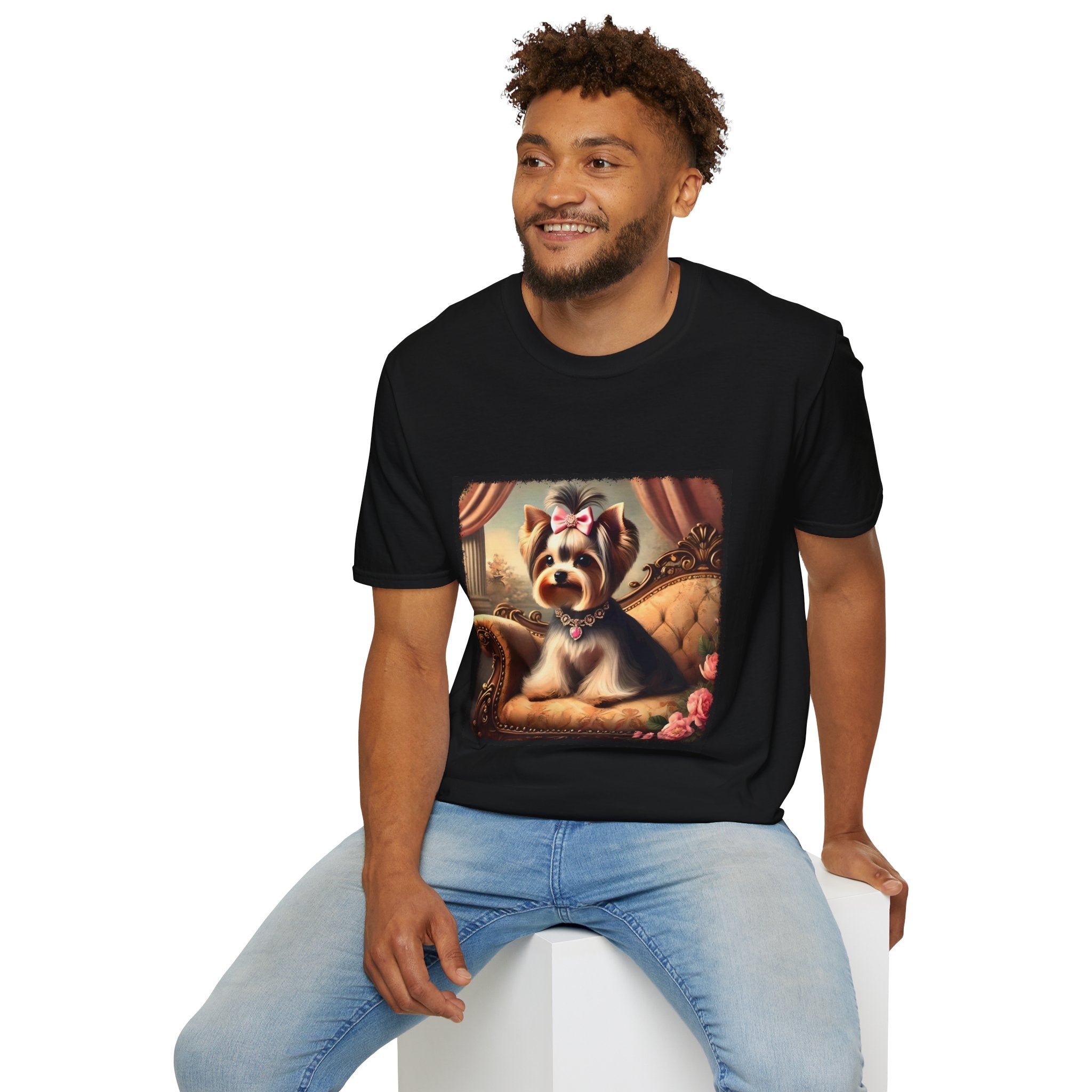 Yorkshire Terrier Pretty Princess | Unisex Dog T-Shirt