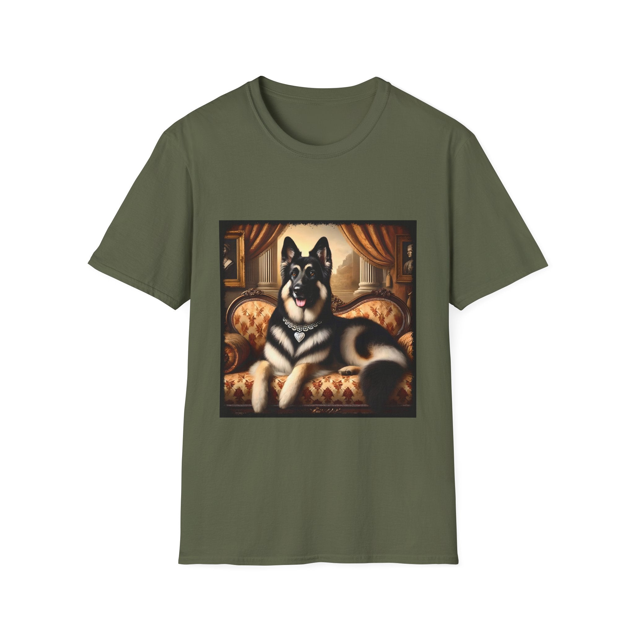 German Shepherd Diamond Diva | Unisex Dog T-Shirt