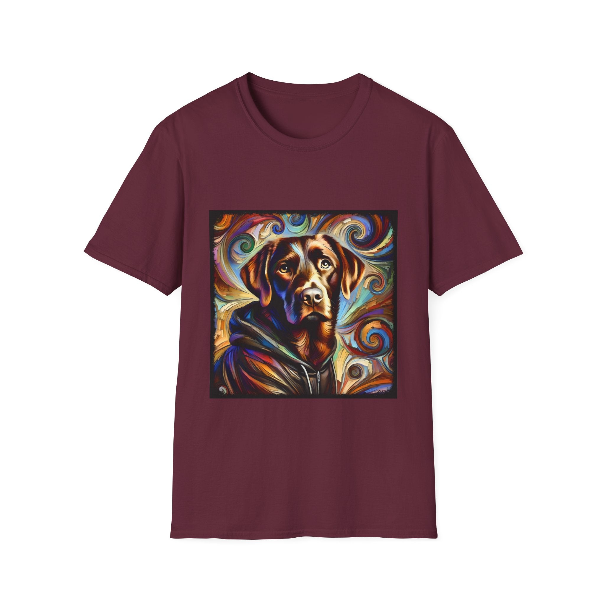 Labrador Retriever Relaxed Swirl | Unisex Dog T-Shirt