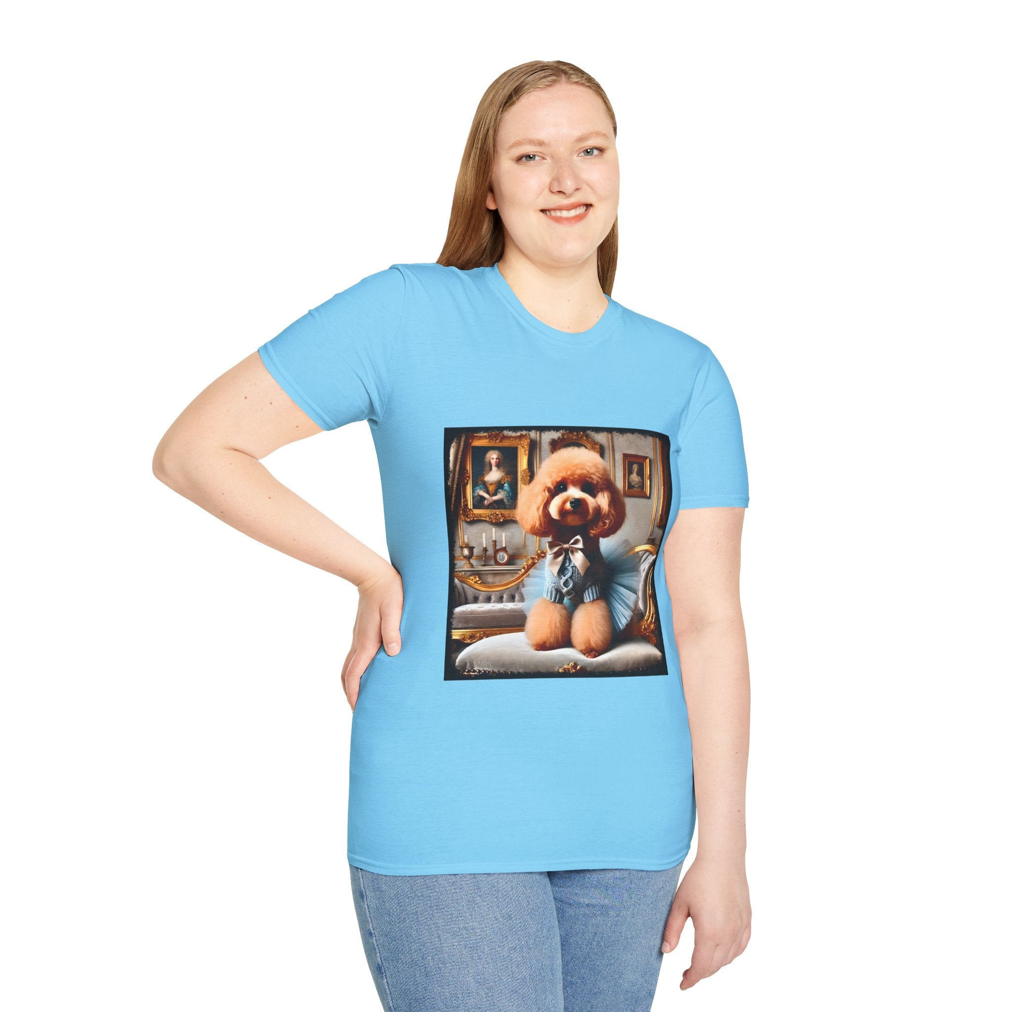 Poodle Rich Baby | Unisex Dog T-Shirt