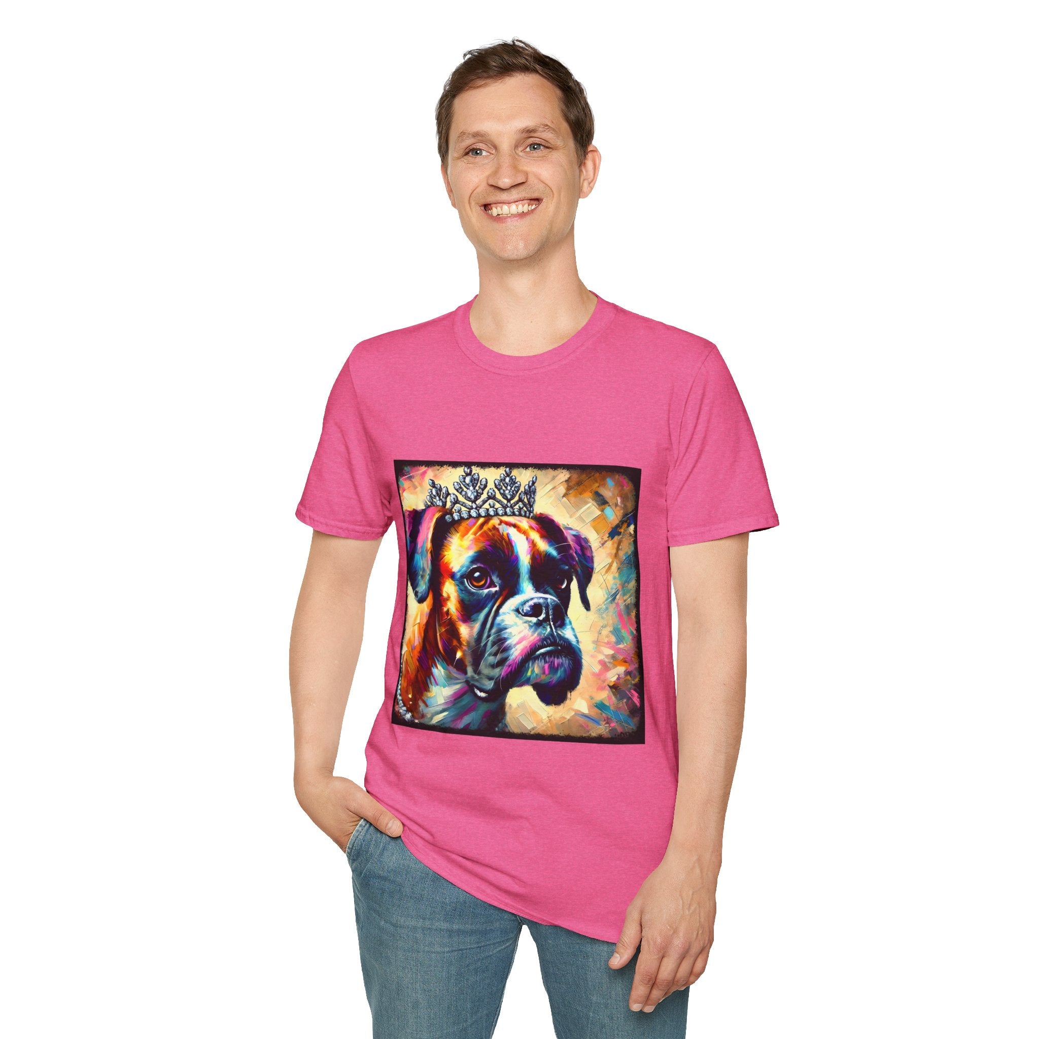 Boxer Bold Princess Classic | Unisex Dog T-Shirt