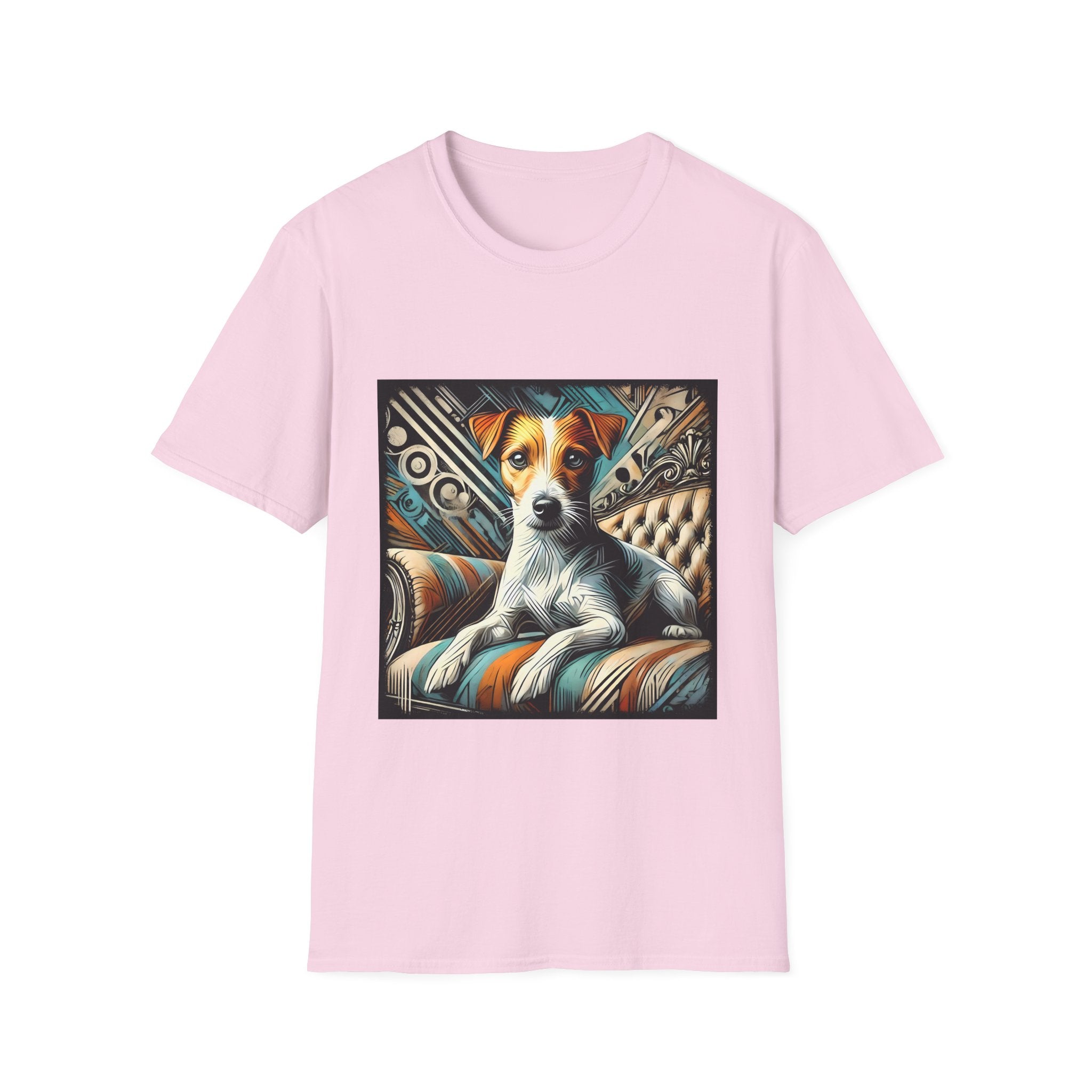 Jack Russell Terrier Warm Rebel | Unisex Dog T-Shirt