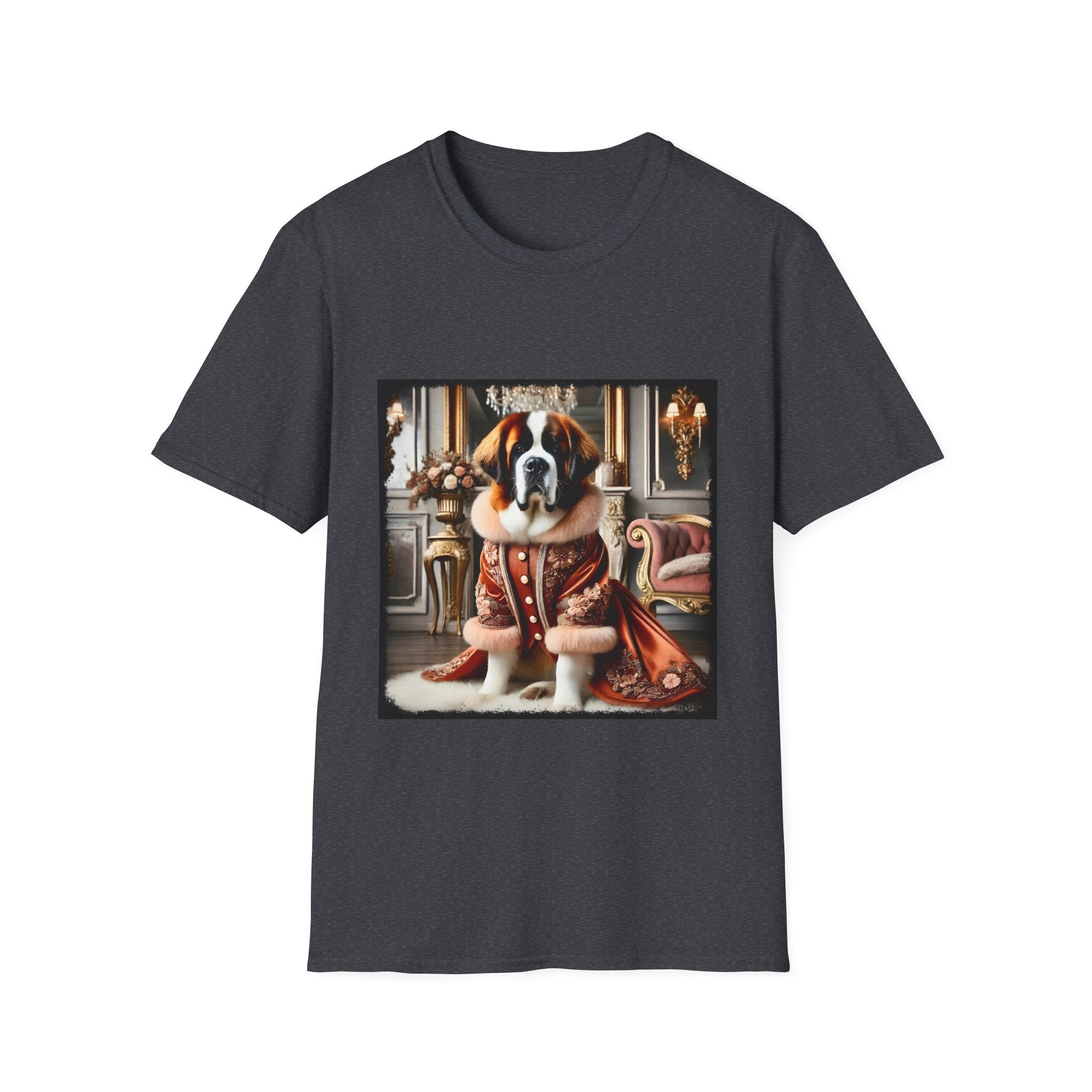 Saint Bernard Bougie Babe | Unisex Dog T-Shirt