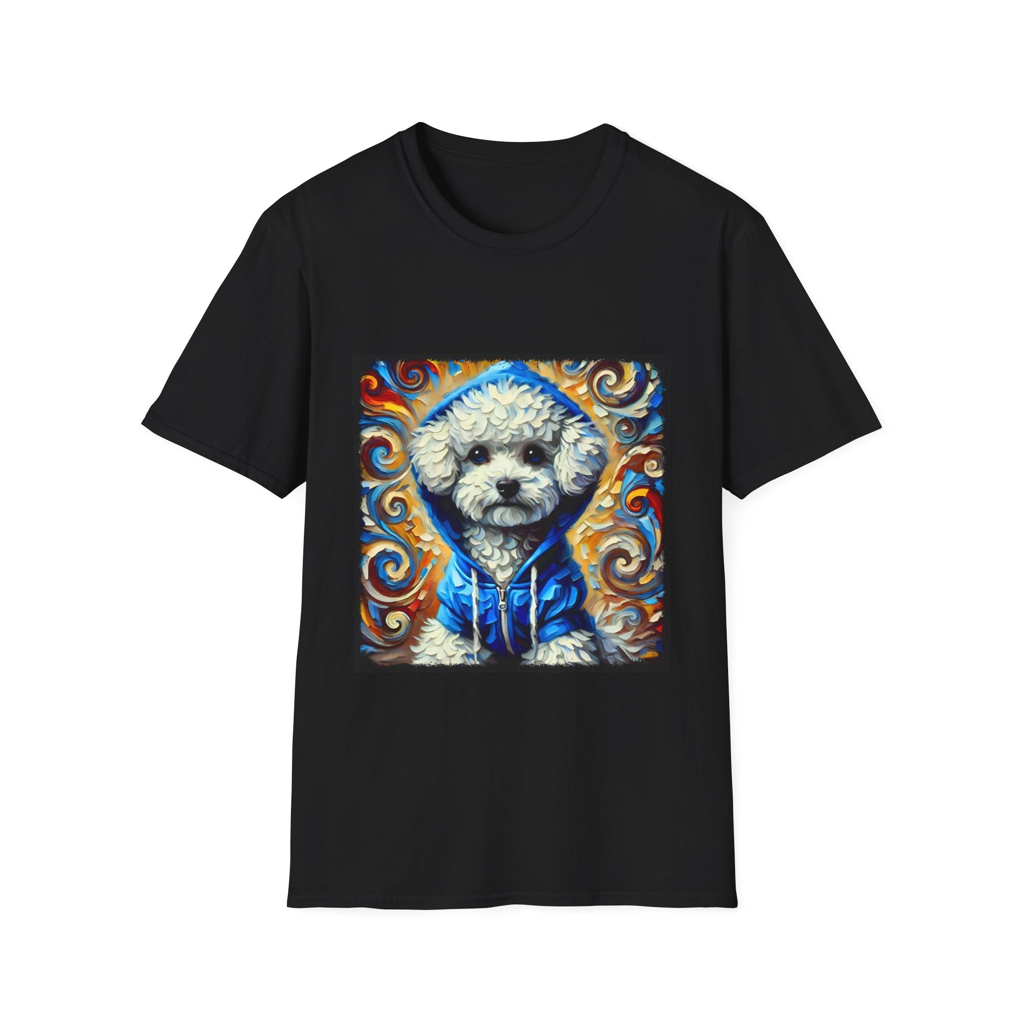 Bichon Frise Hoodie Swirl | Unisex Dog T-Shirt