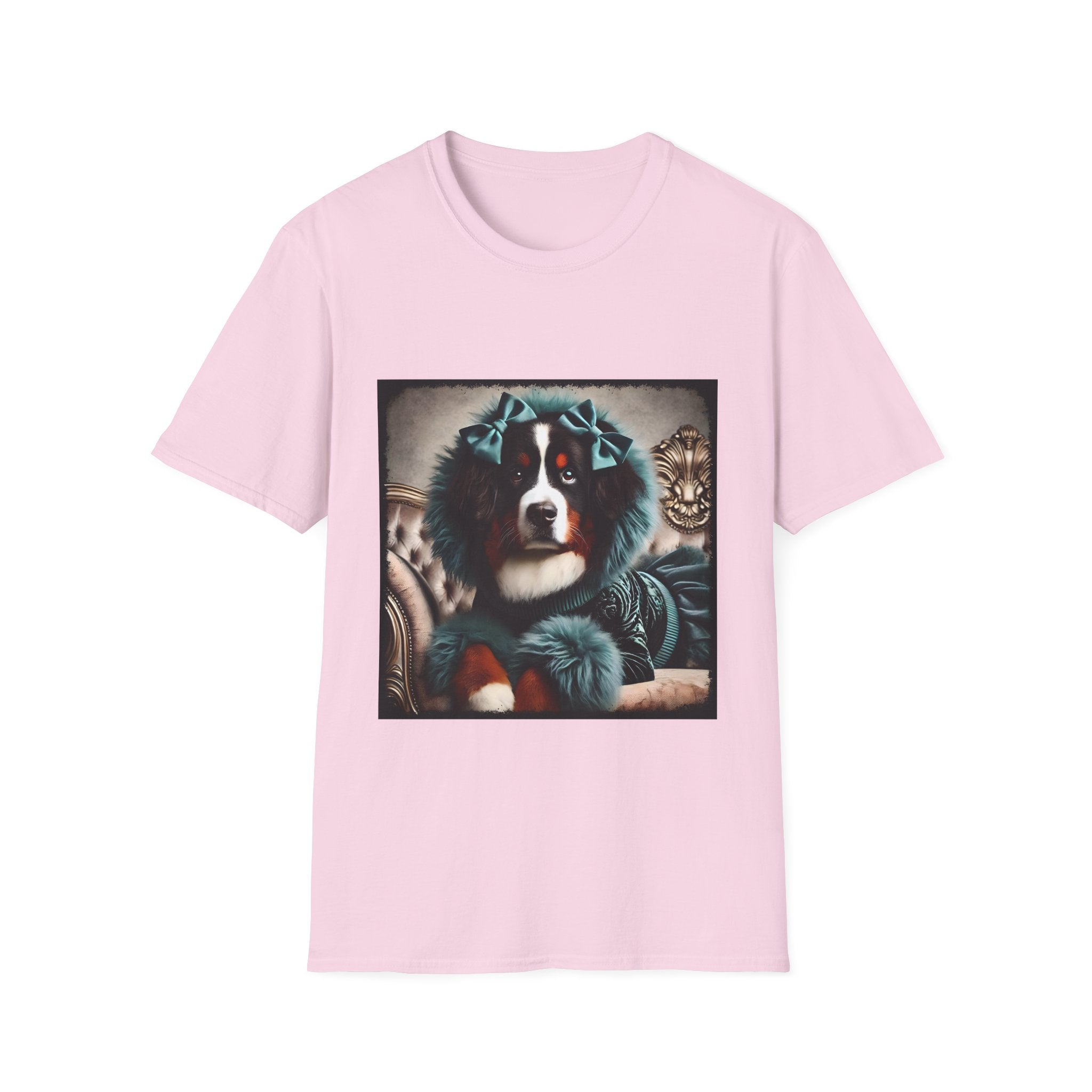 Bernese Mountain Dog Velvet and Fur | Unisex Dog T-Shirt