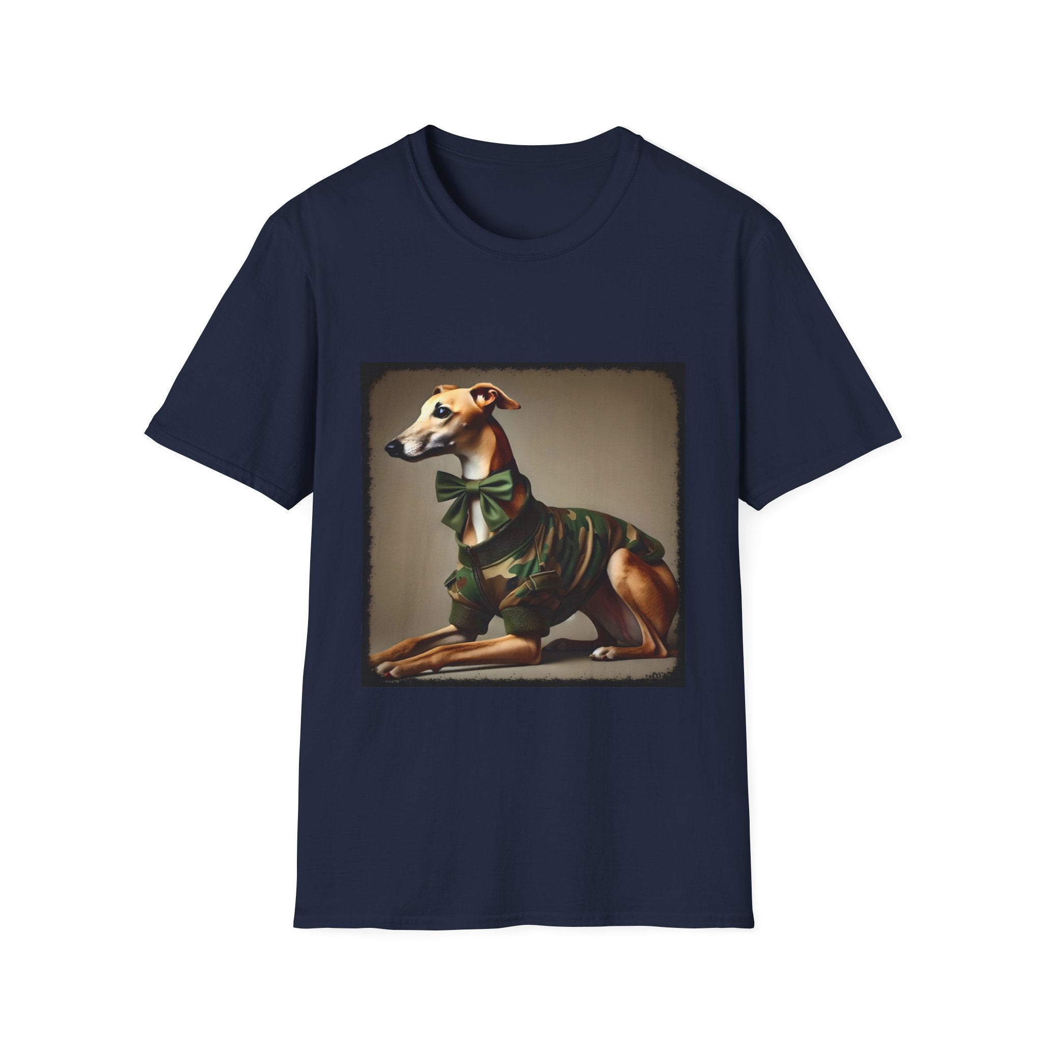 Greyhound Camo Cutie | Unisex Dog T-Shirt