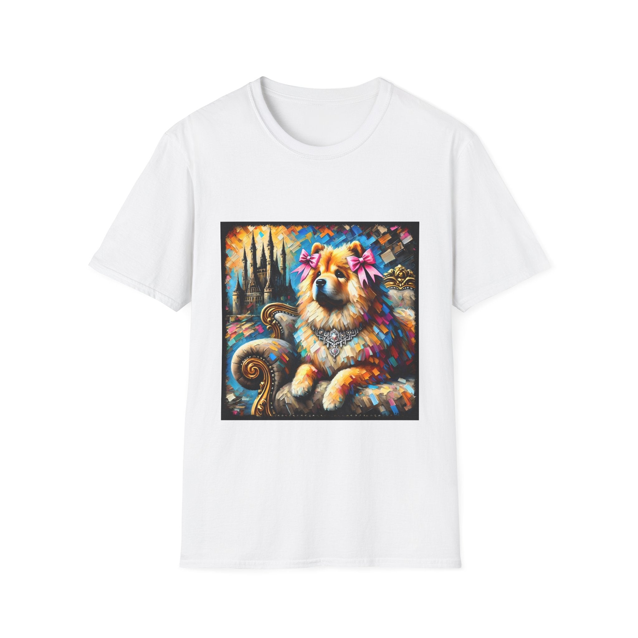 Chow Chow Diamond Princess Classic | Unisex Dog T-Shirt